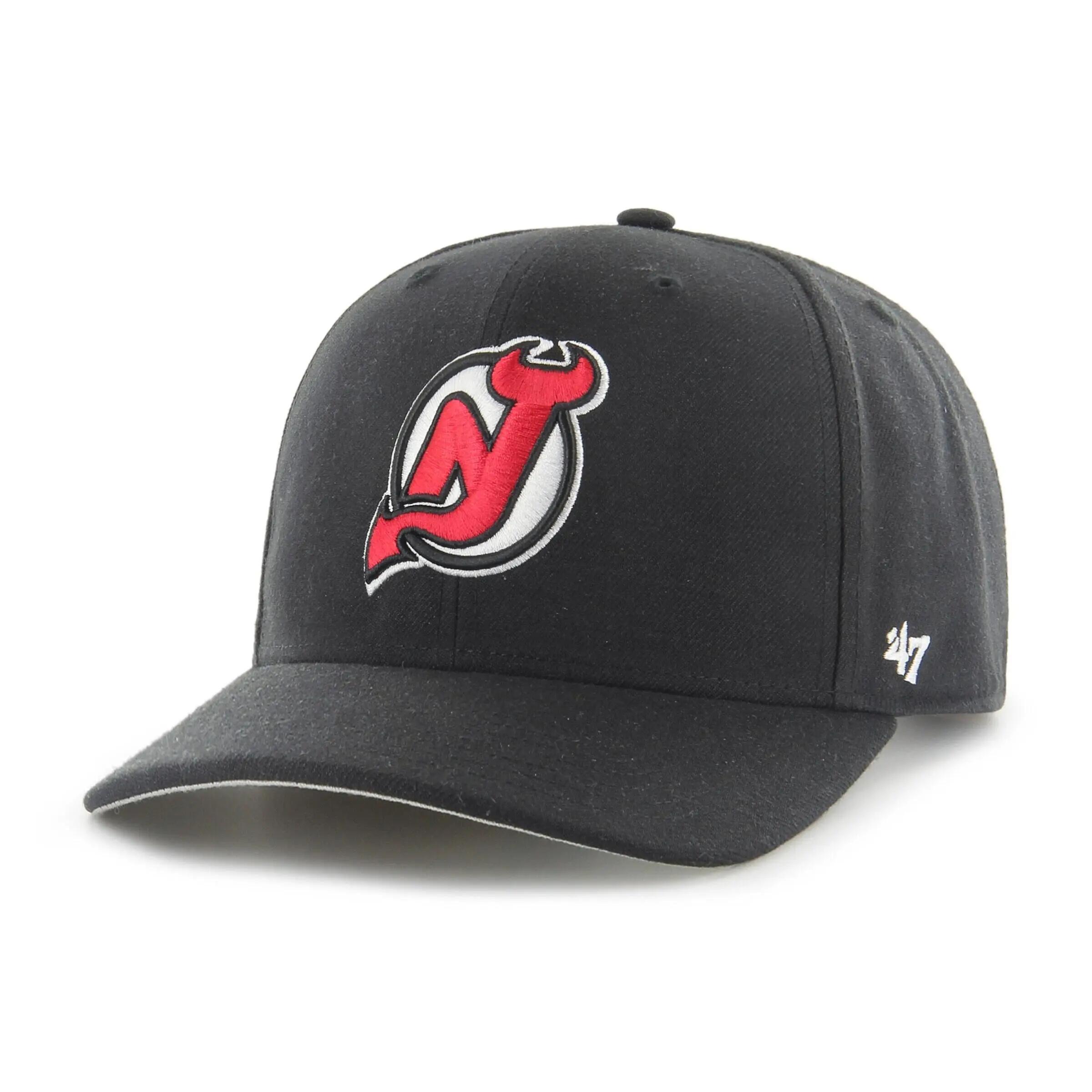 New Jersey Devils Cold Zone '47 MVP DP Schwarze NHL-Cap für Erwachsene 2/2
