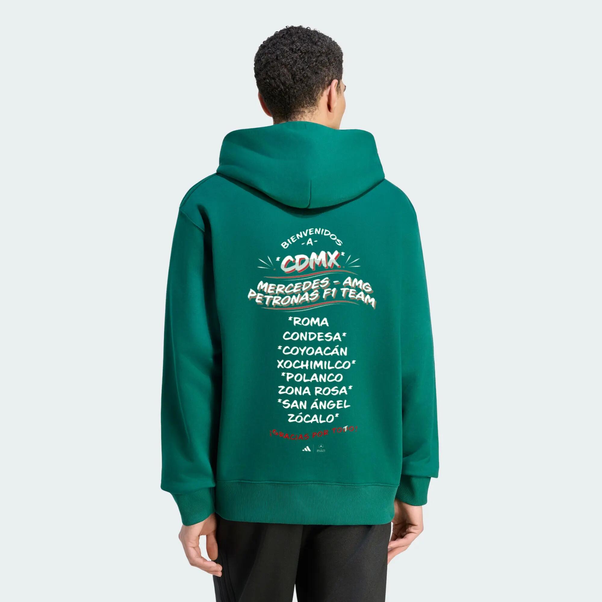 BLUZA Z KAPTUREM MERCEDES – AMG PETRONAS FORMULA 1 TEAM MEXICO CITY 3/5