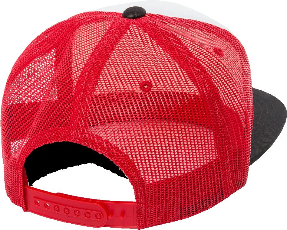 Casquette foam trucker - Black / White / Red - One Size 2/2