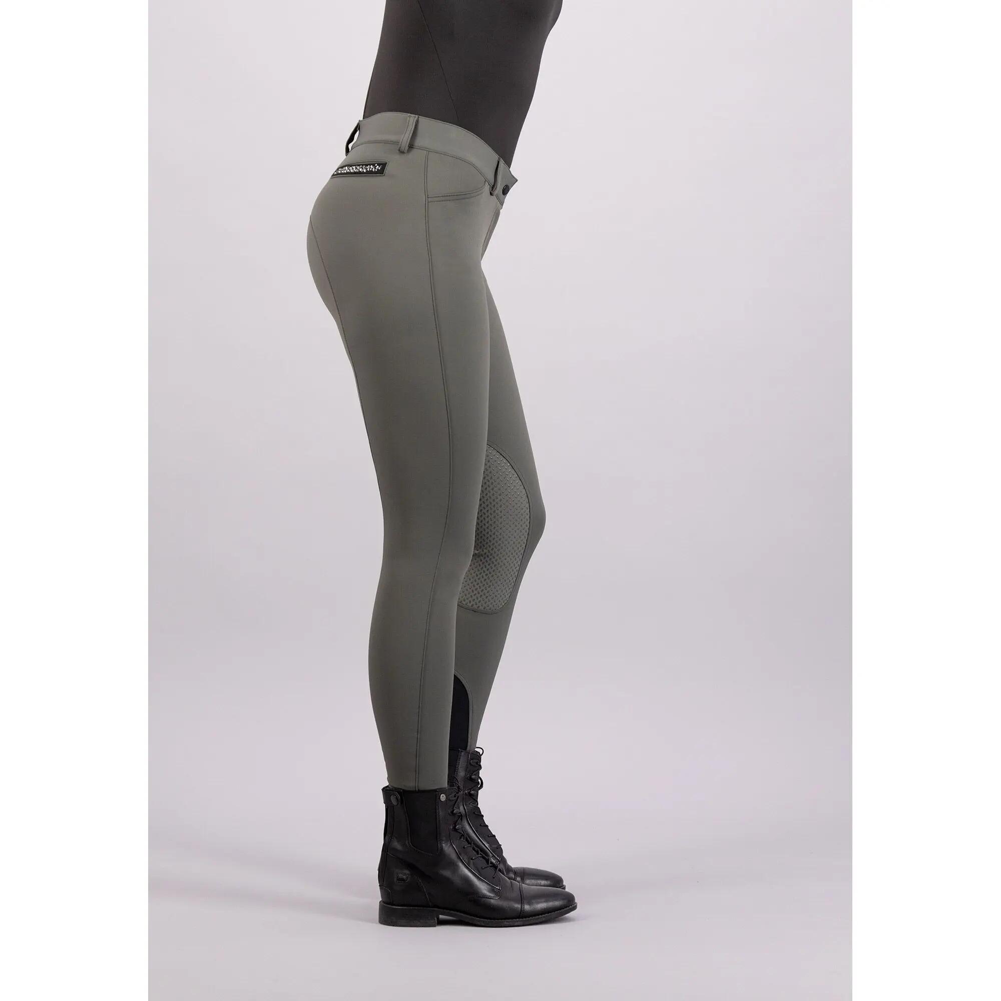 Pantalón de equitación Mid Grip Euro-Star Arista Fashion Diamond 3/3