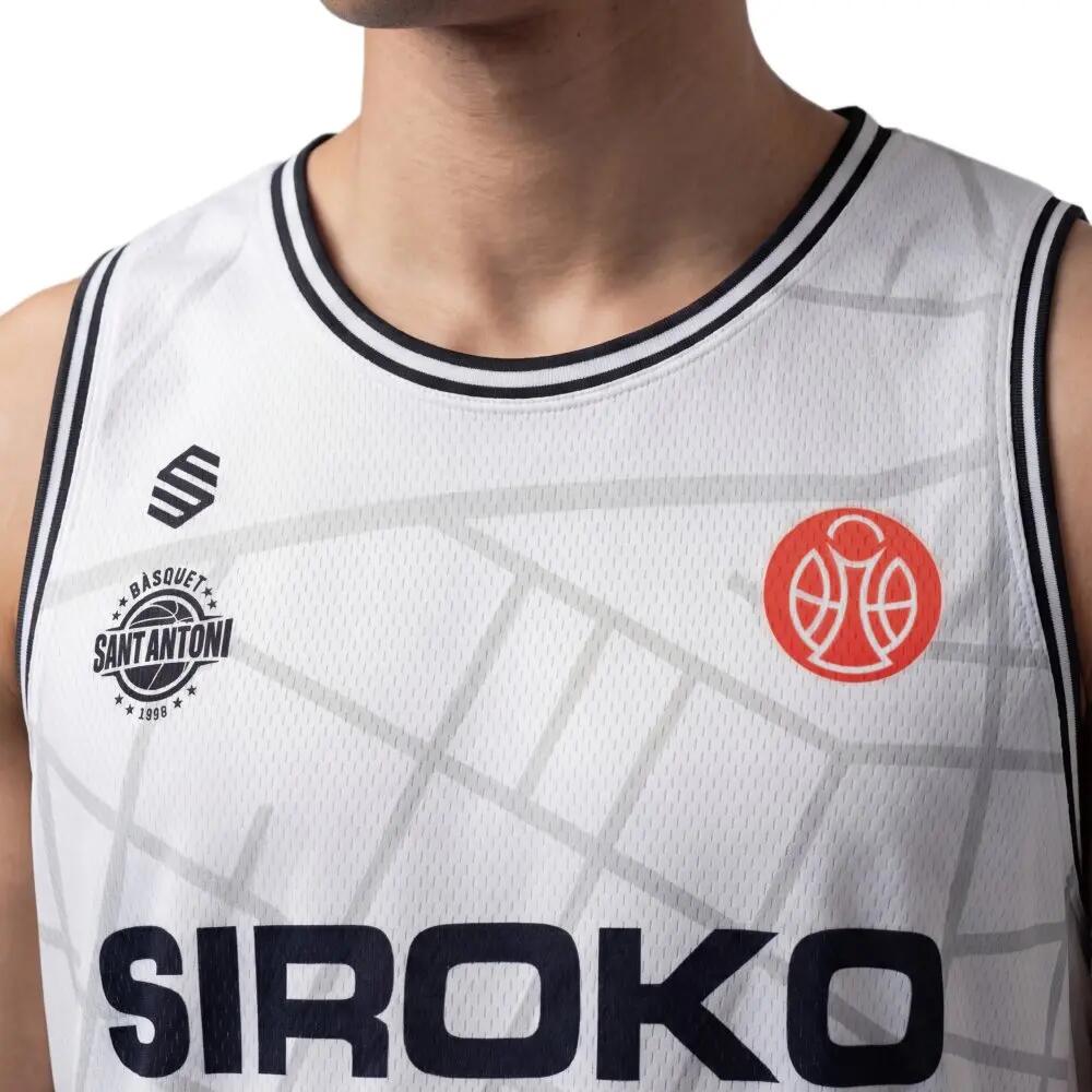 Maglia ufficiale Club Bàsquet Sant Antoni da adulto Uomo e donna IBZ Sant Anton 4/8