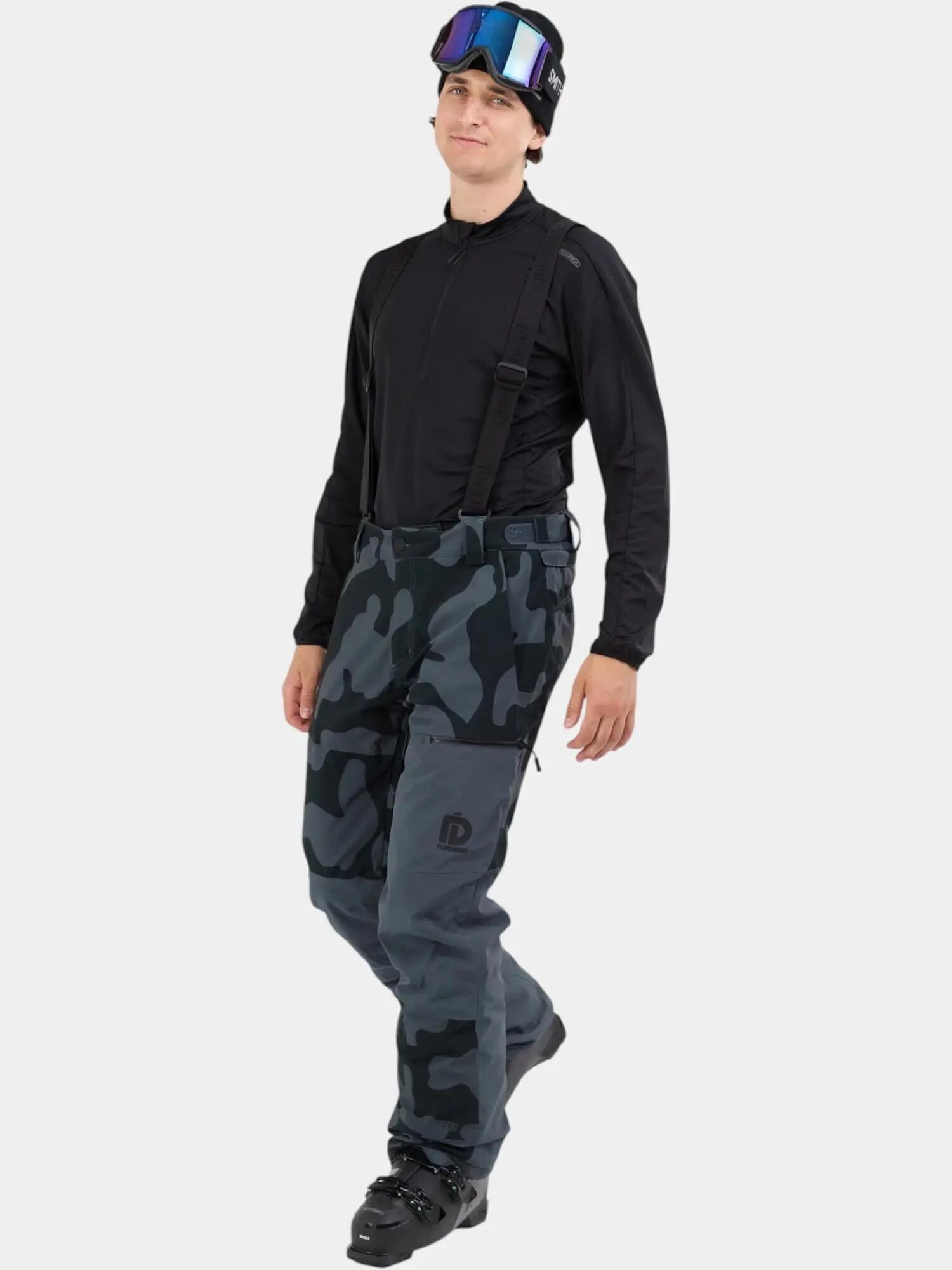 Pantaloni Da Sci Uomo Teak Colourblock 3/7