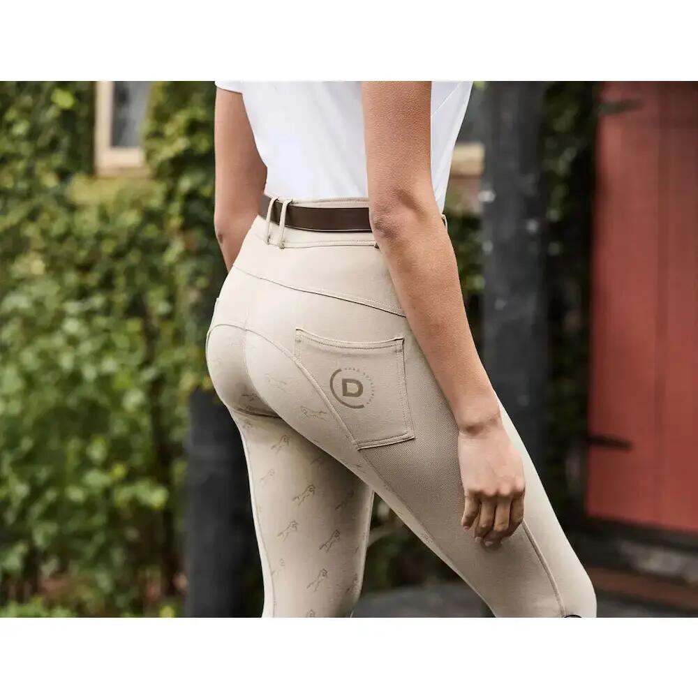 Pantalón de equitación Mid Grip Dublin Cammy Comfort Twill 6/7