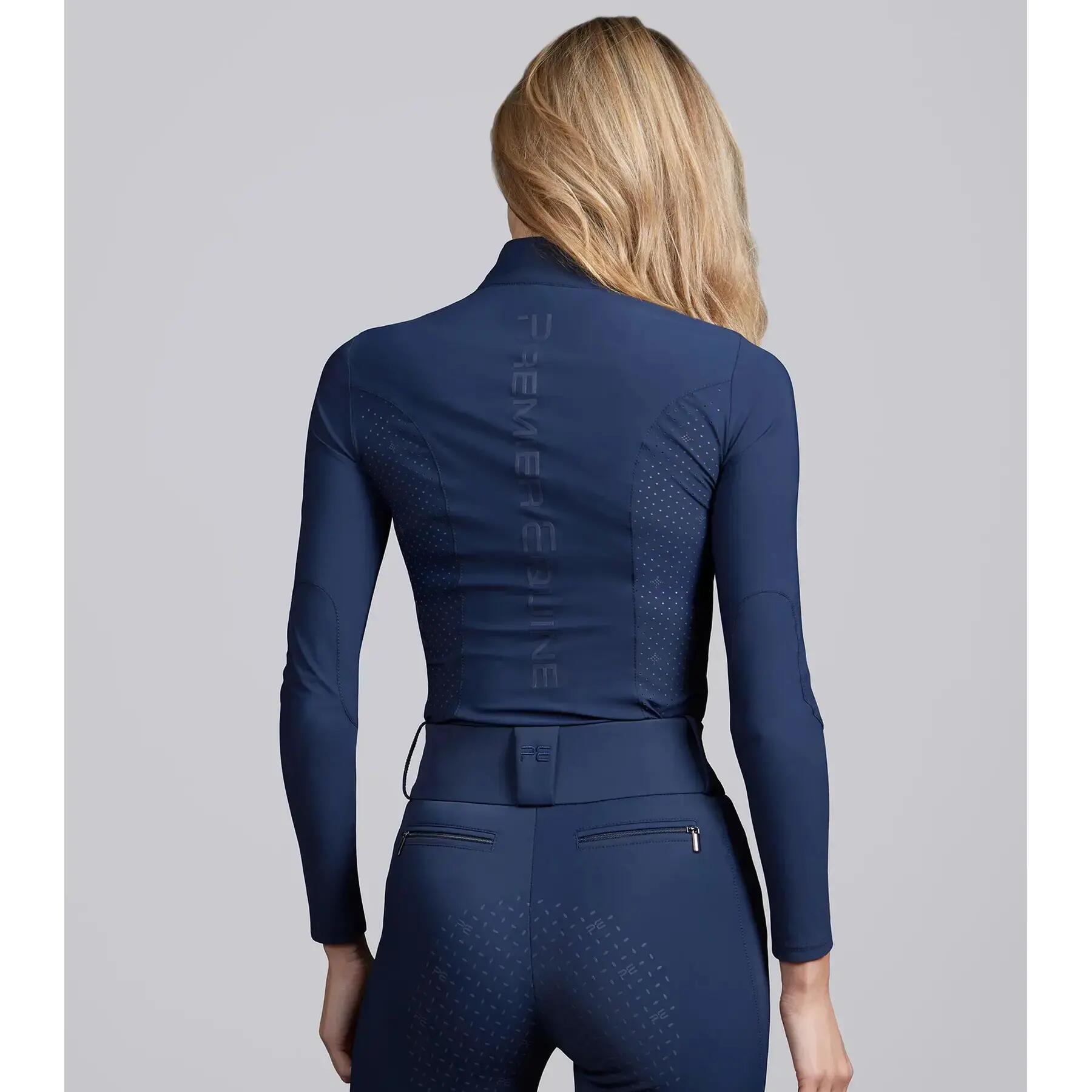 Maillot équitation manches longues femme Premier Equine Prospero 3/5