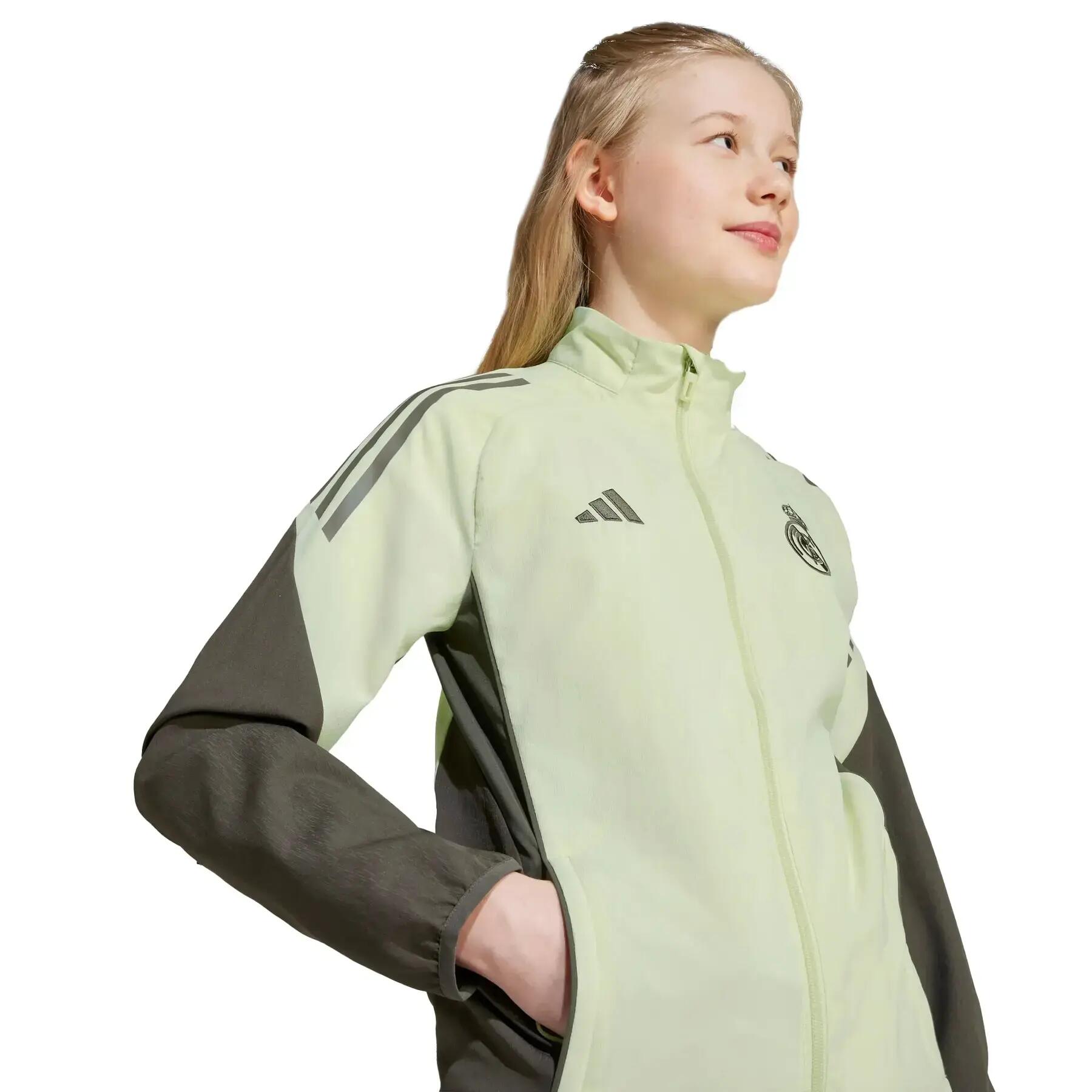 Real Madrid Prematch kinder trainingsjack 2025/26 5/7