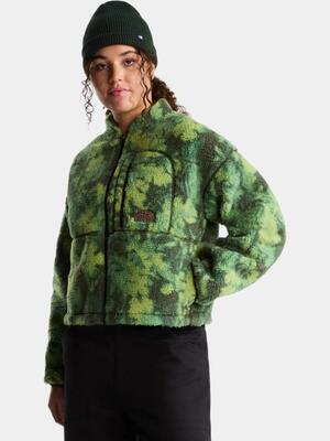 Sweater dames w extreme pile 2 fz print