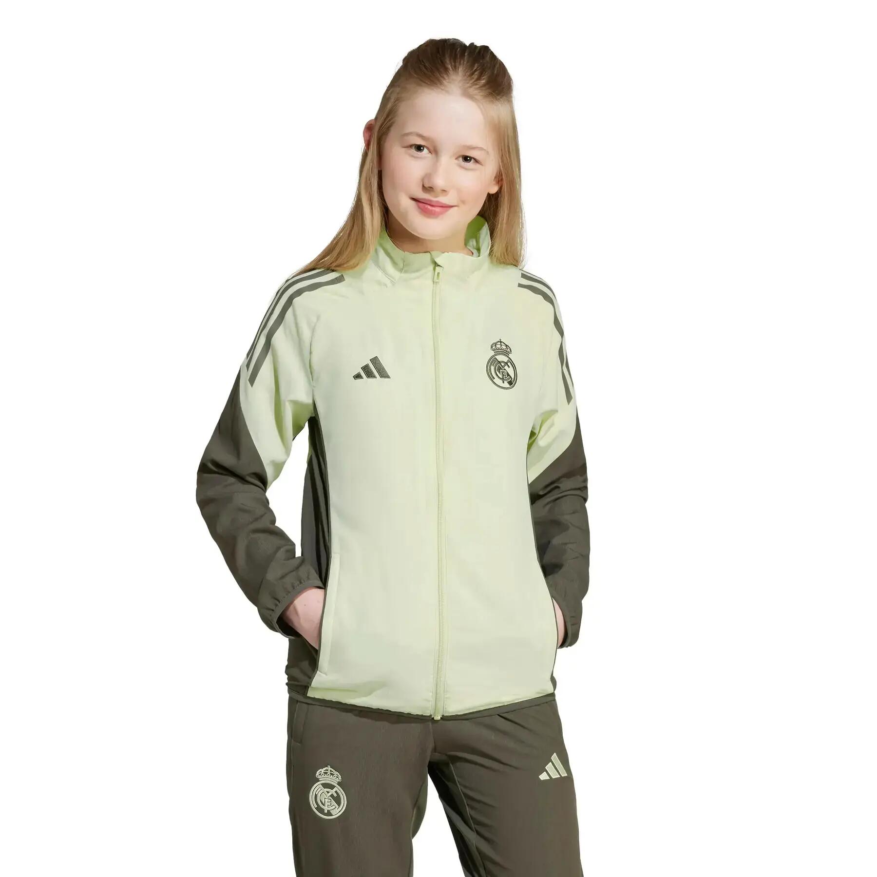 Real Madrid Prematch kinder trainingsjack 2025/26 2/7