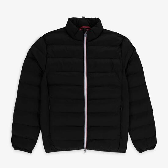 Doudoune manches longues homme col montant noir Piumino
