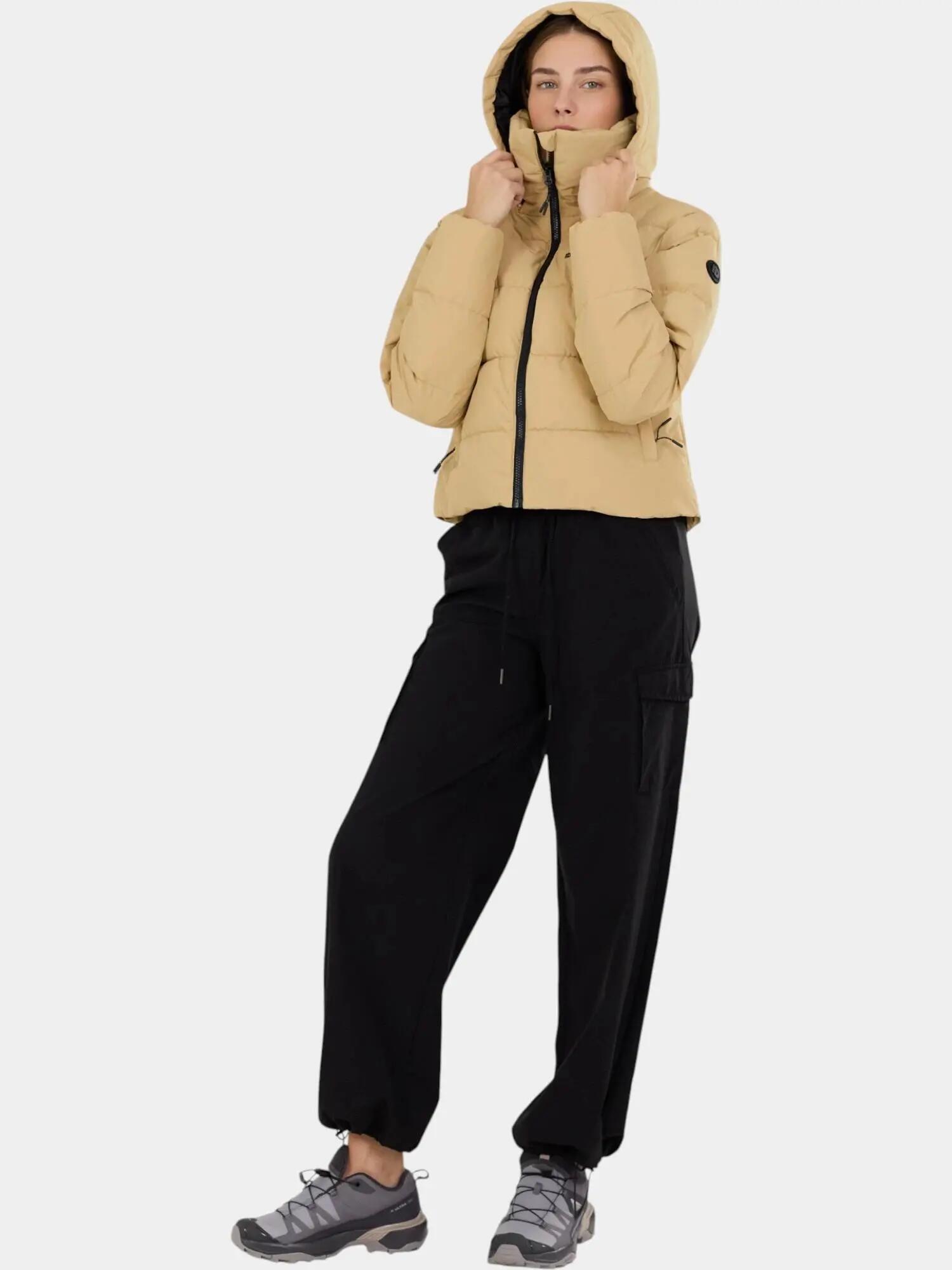 Női Amber Cropped Jacket steppelt átmeneti kabát 5/7