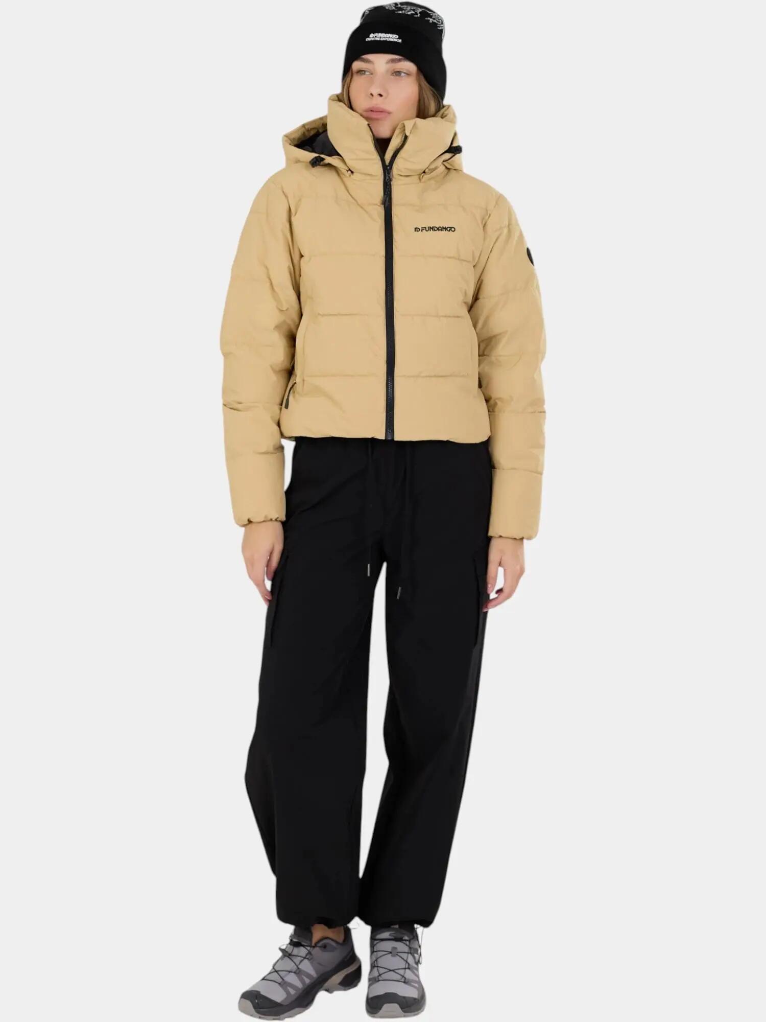 Női Amber Cropped Jacket steppelt átmeneti kabát 4/7
