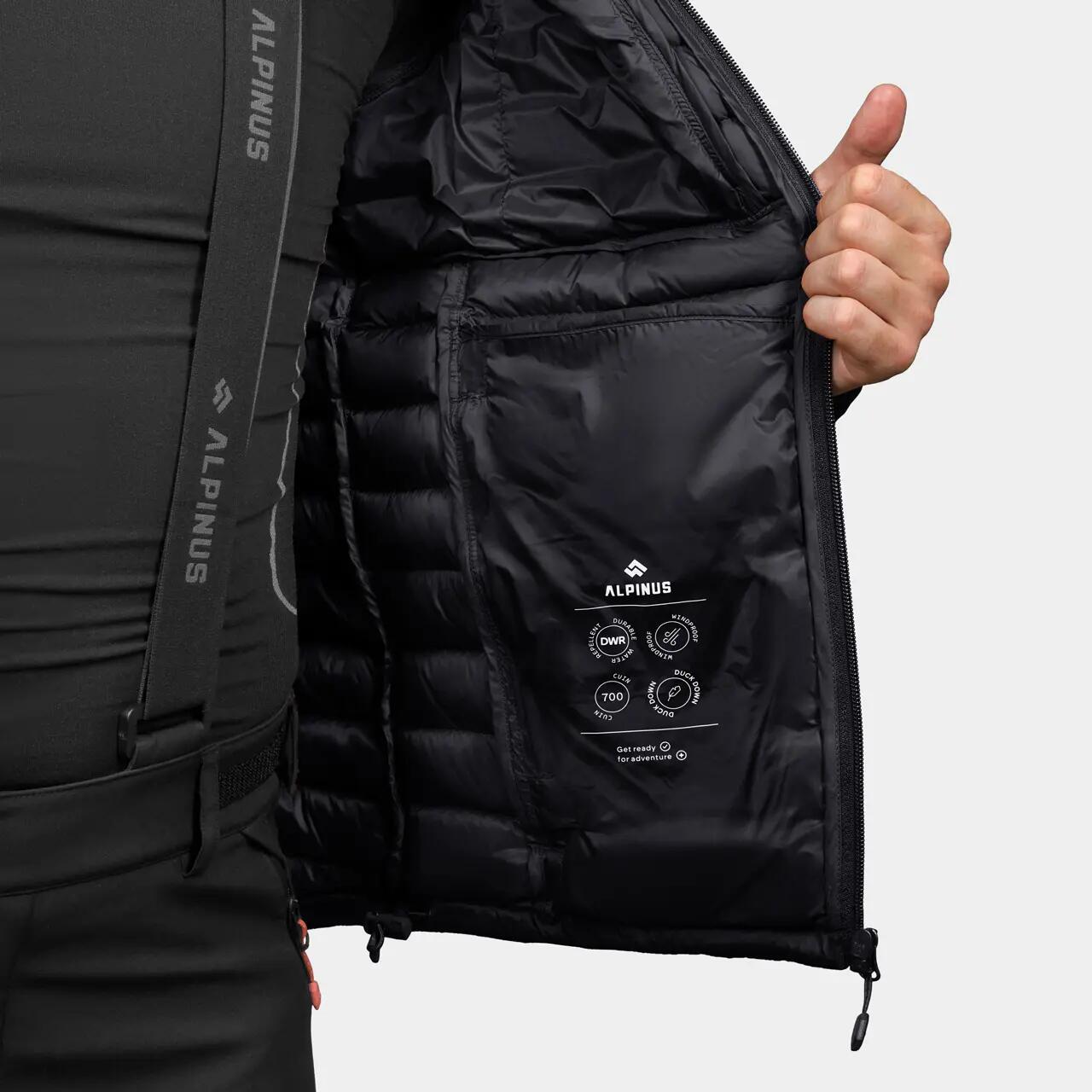 Kurtka męska puchowa lekka Alpinus Kiruna 6/7