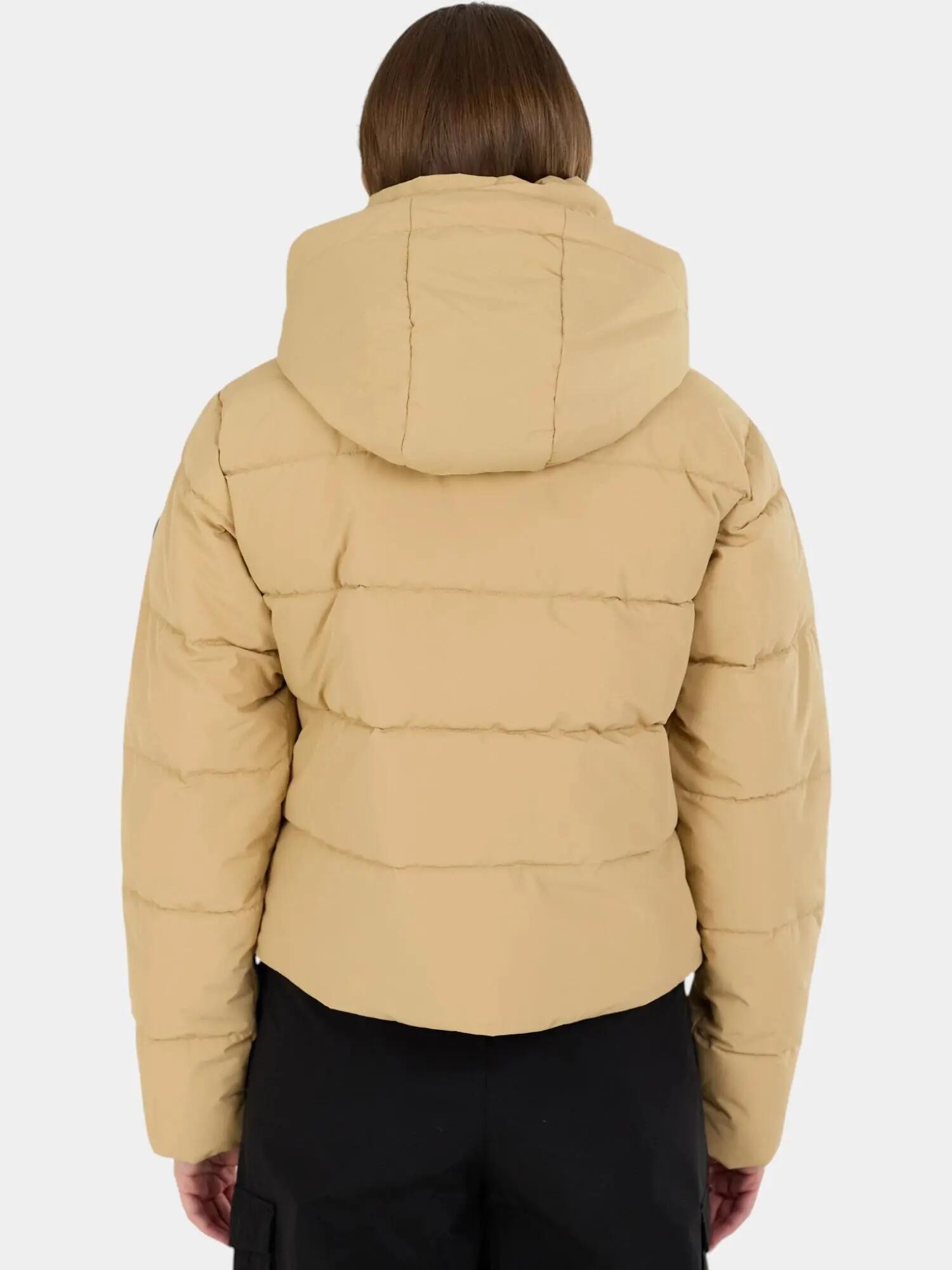 Női Amber Cropped Jacket steppelt átmeneti kabát 3/7