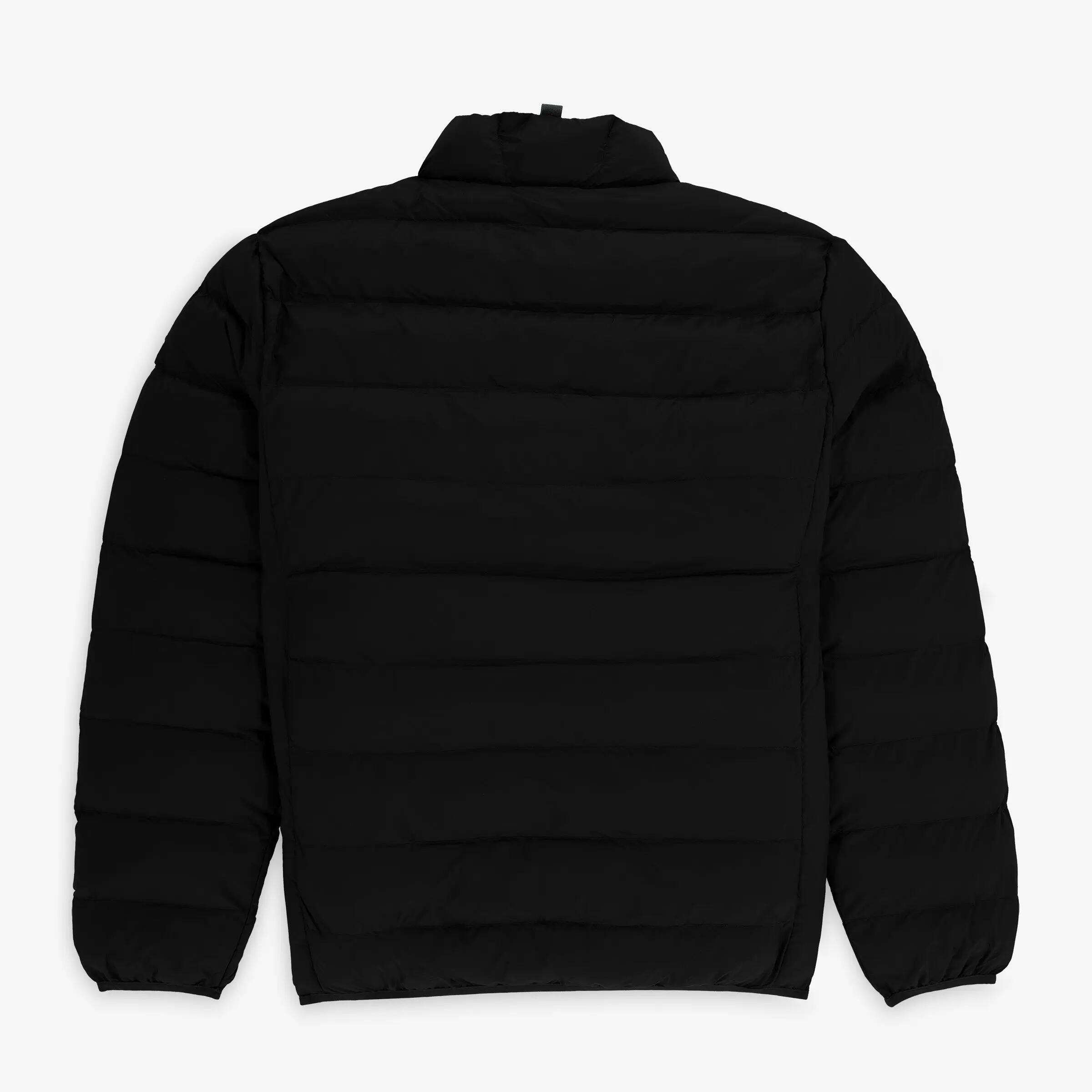 Doudoune manches longues homme col montant noir Piumino 2/3