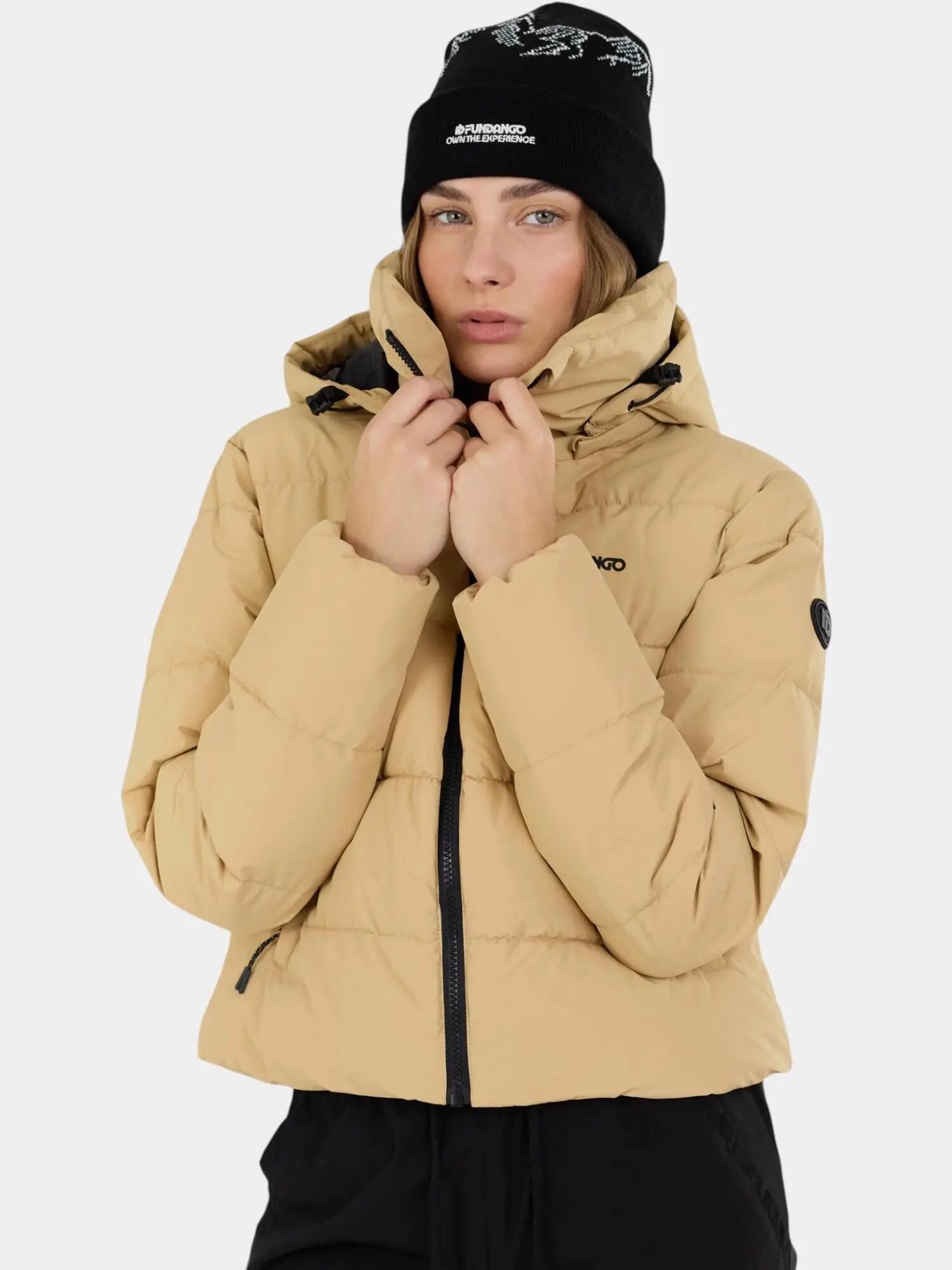 Női Amber Cropped Jacket steppelt átmeneti kabát 2/7