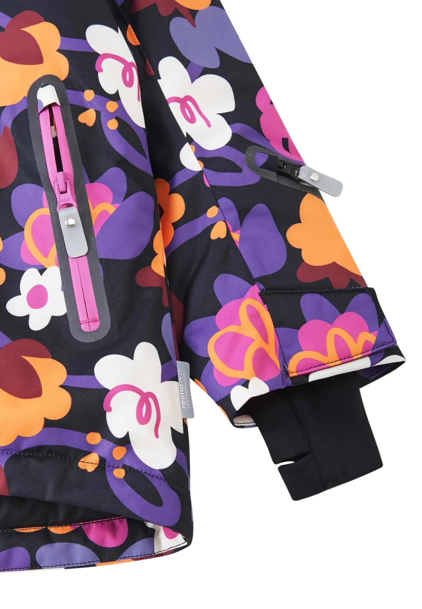 tec Kinder Skijacke Kiiruna Black 5/5