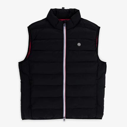 Doudoune sans manches homme col montant noir PIUMINO