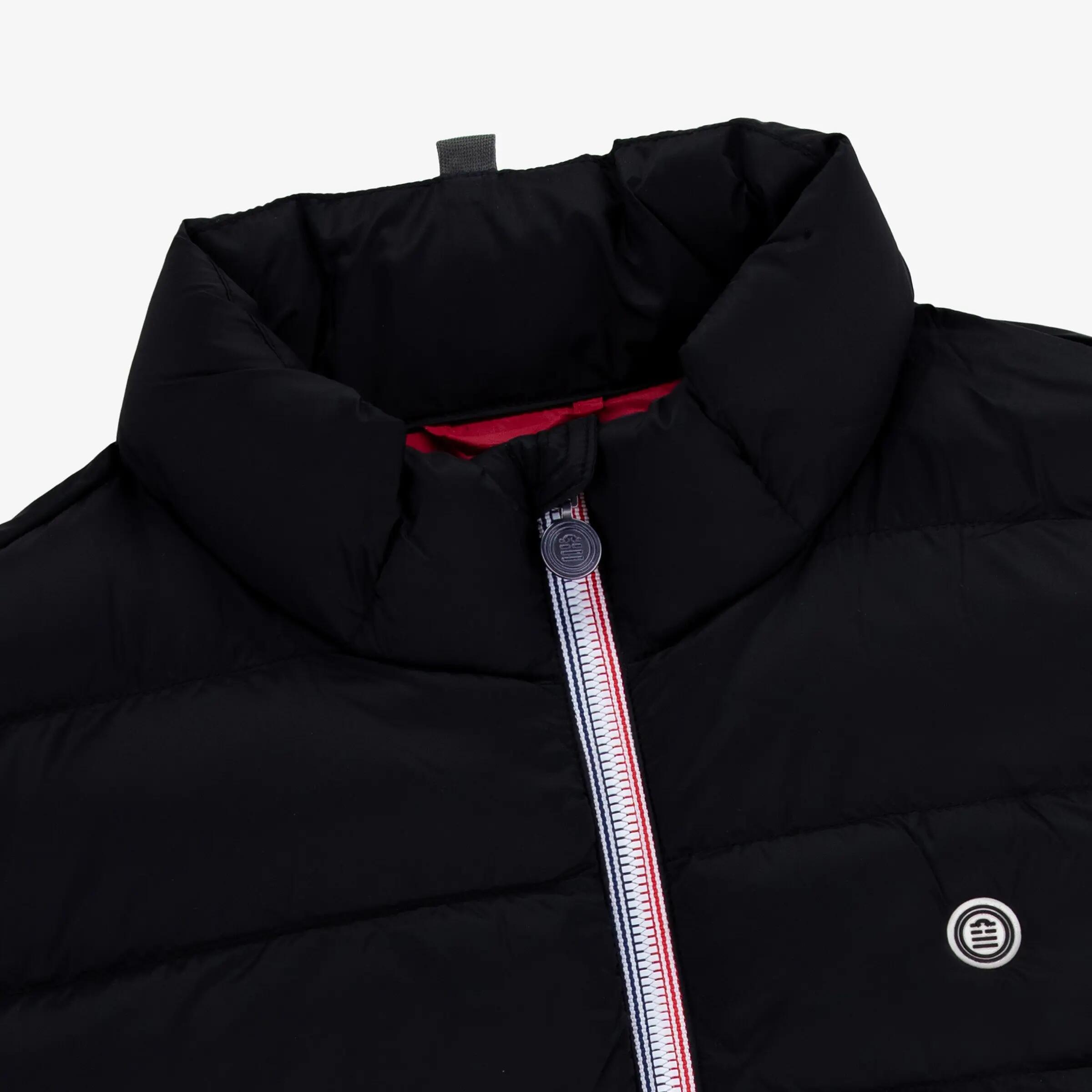 Doudoune sans manches homme col montant noir PIUMINO 3/3