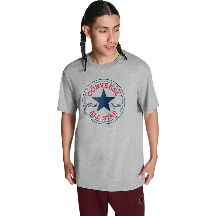 Tricou barbati Converse Chuck Logo Tee, Gri
