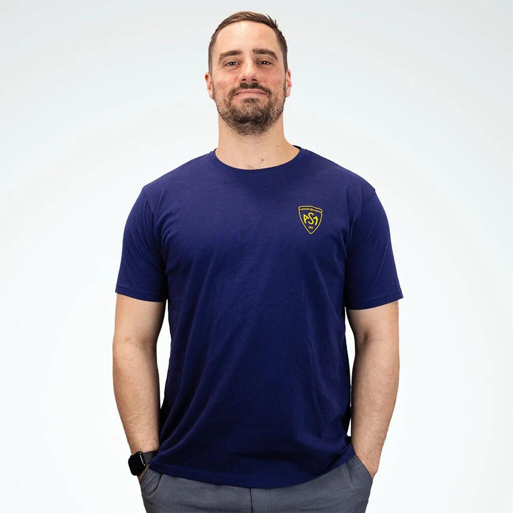 ASM Clermont-Auvergne Beauregard Men's T-Shirt – Navy Blue