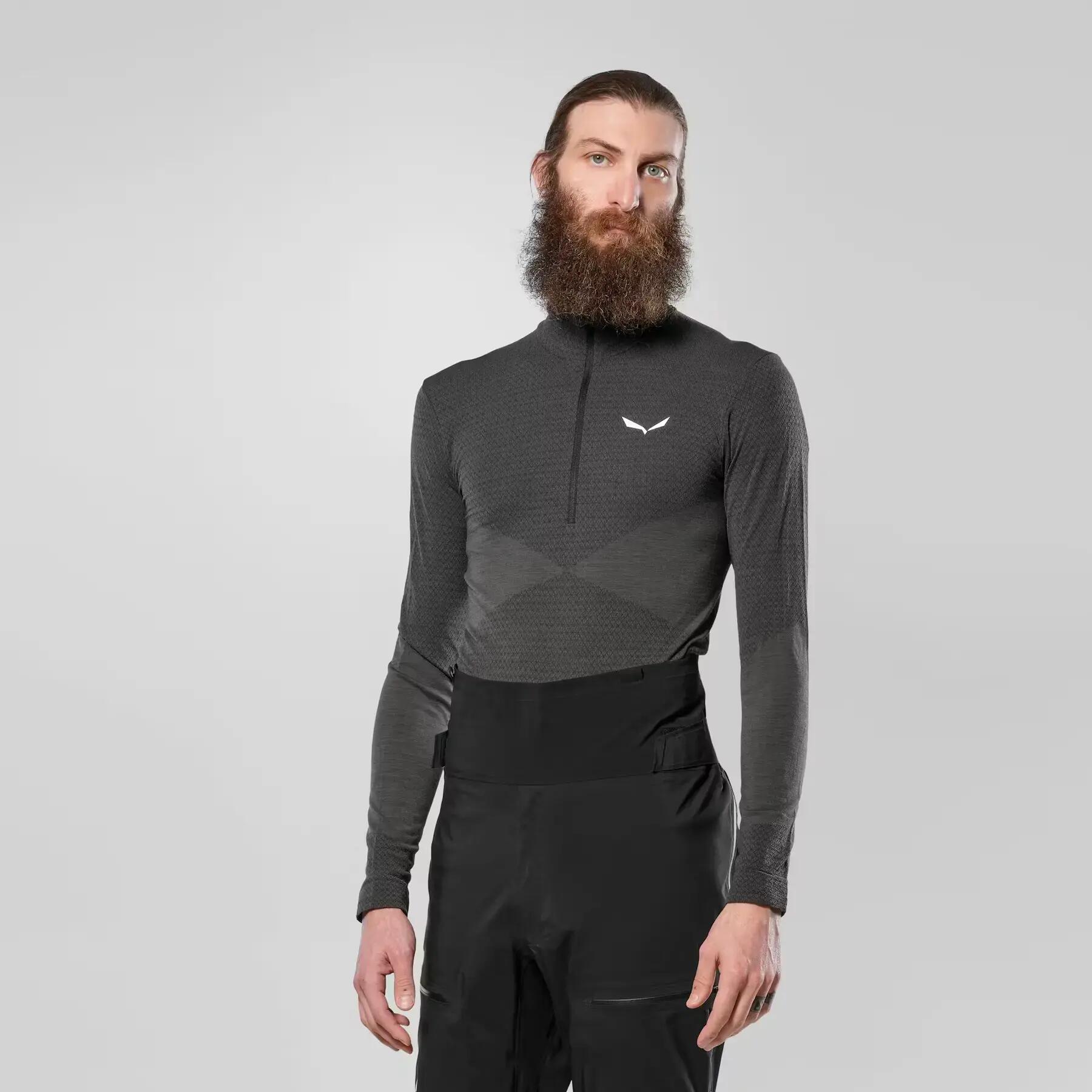 1/2 rits jersey Salewa Zerbu Med Warm AMR 3/5