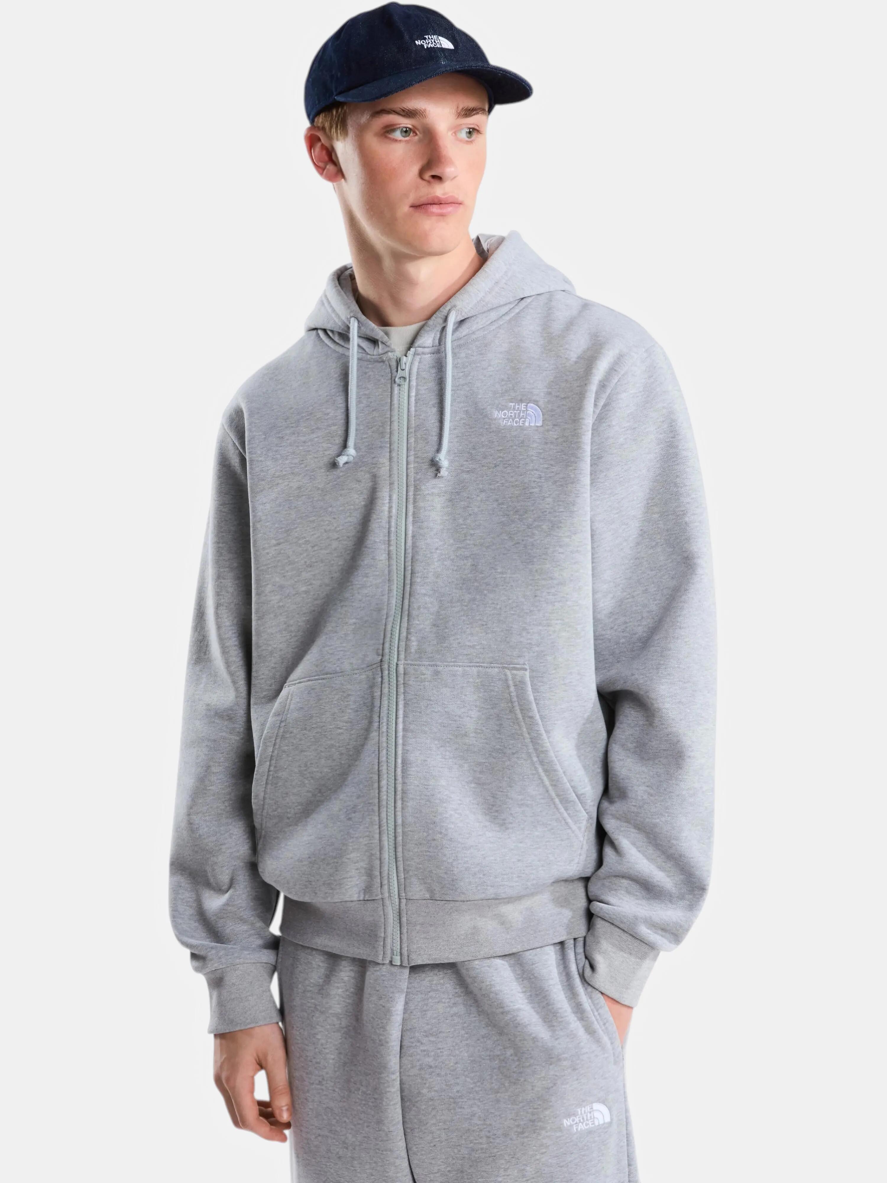 Pulover cu gluga M Evolution Simple Dome Regular Full Zip barbati