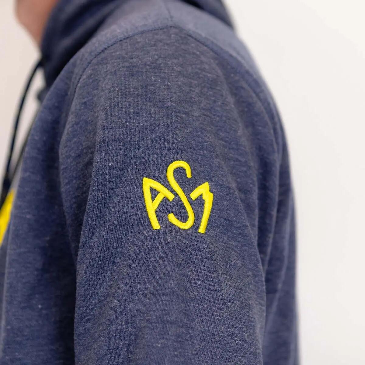 Sudadera con capucha ASM Clermont Ceyrat para hombre 3/4