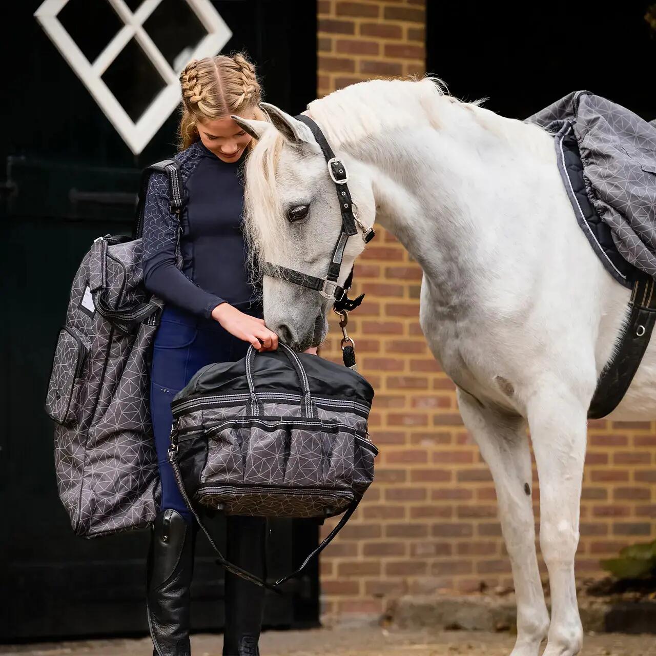 Pantalon équitation full grip enfant QHP Lymee 6/7