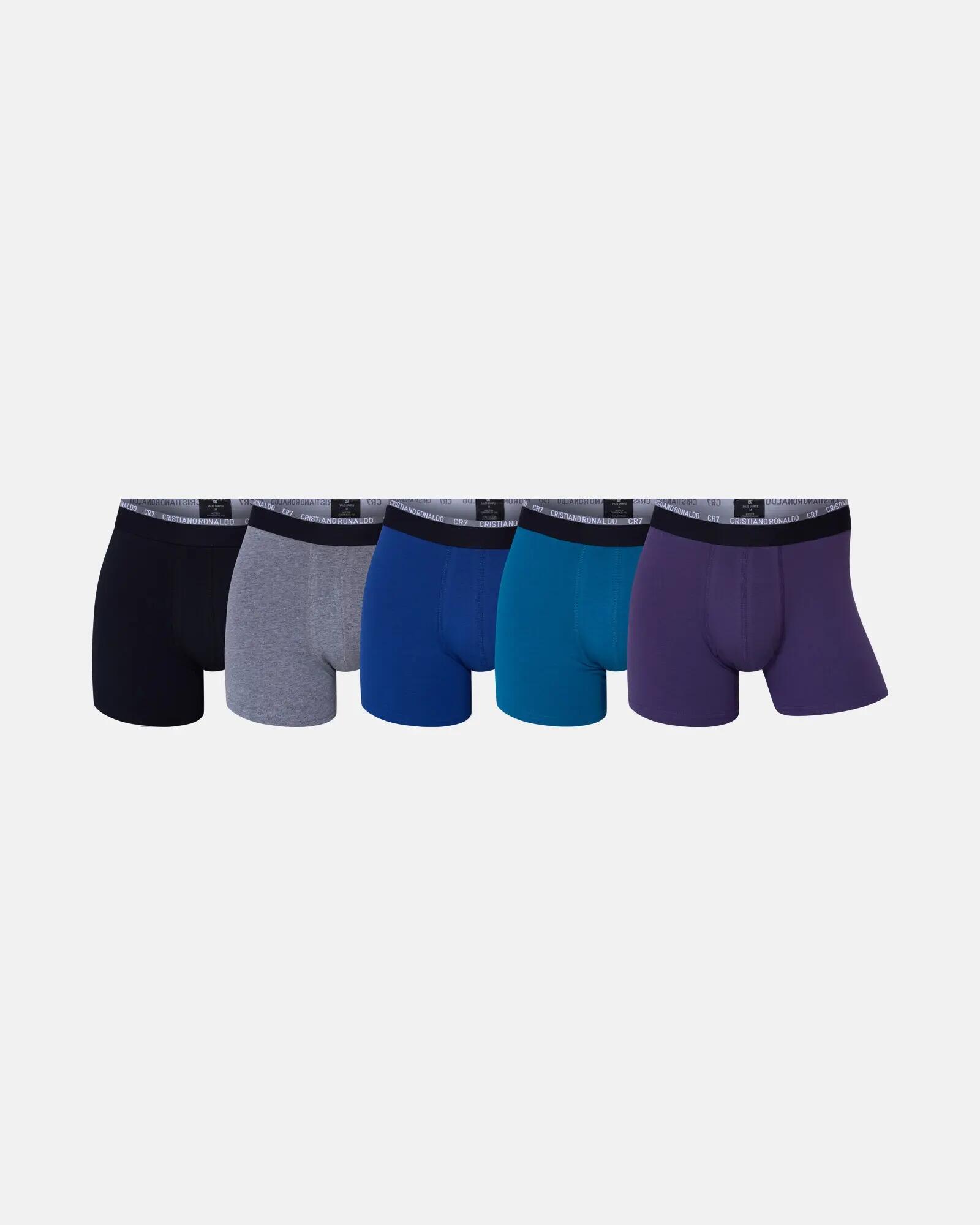 BIELIZNA MĘSKA BOKSERKI CR7 Basic Trunk, 5-pack. XL 8/10