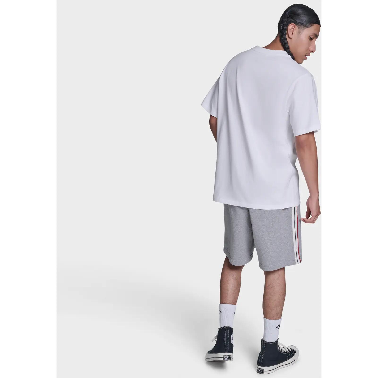 T-Shirt Converse Chuck Patch Tee, Branco, Unissex 3/5