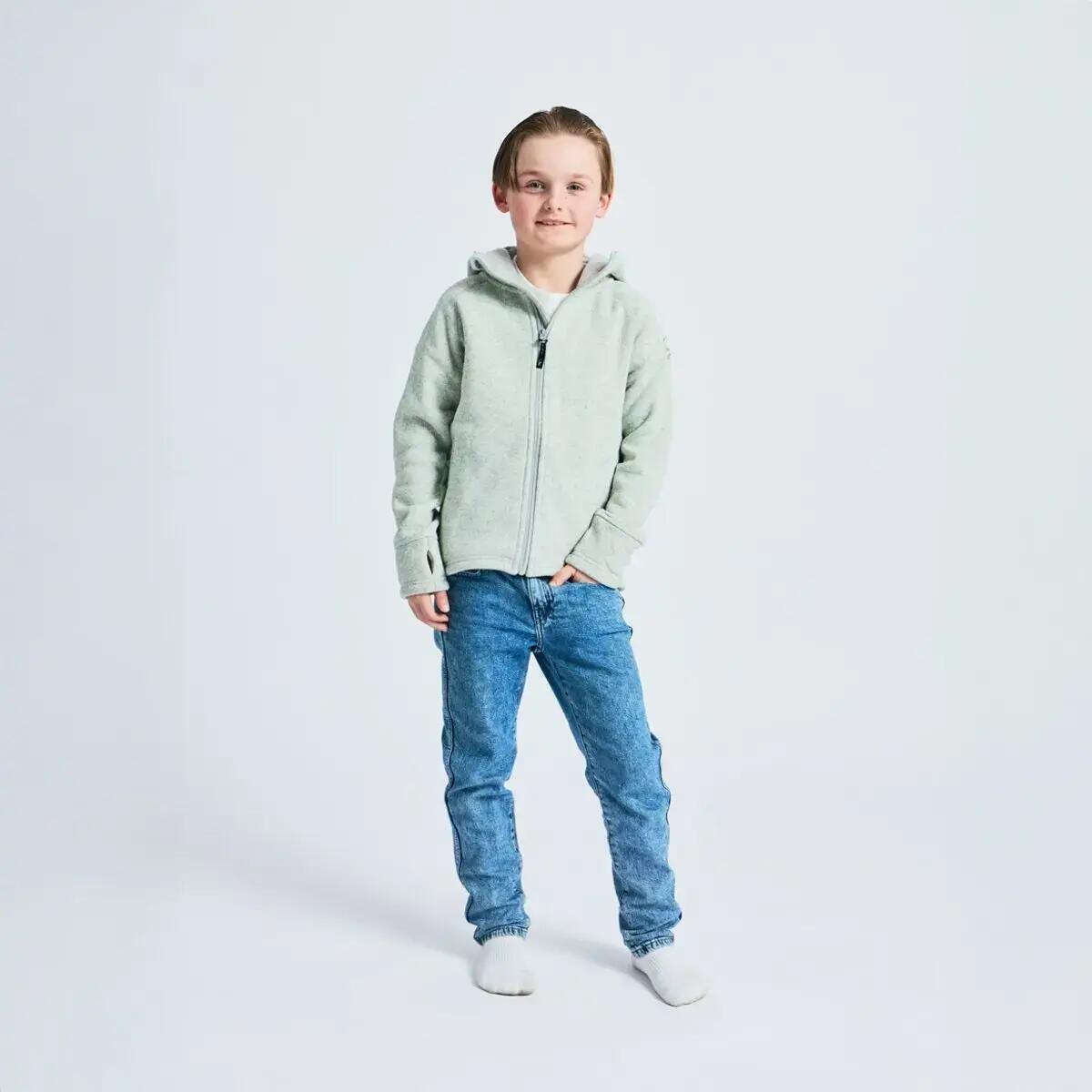 Polaire à capuche en laine enfant Isbjörn of Sweden Shaun 4/7