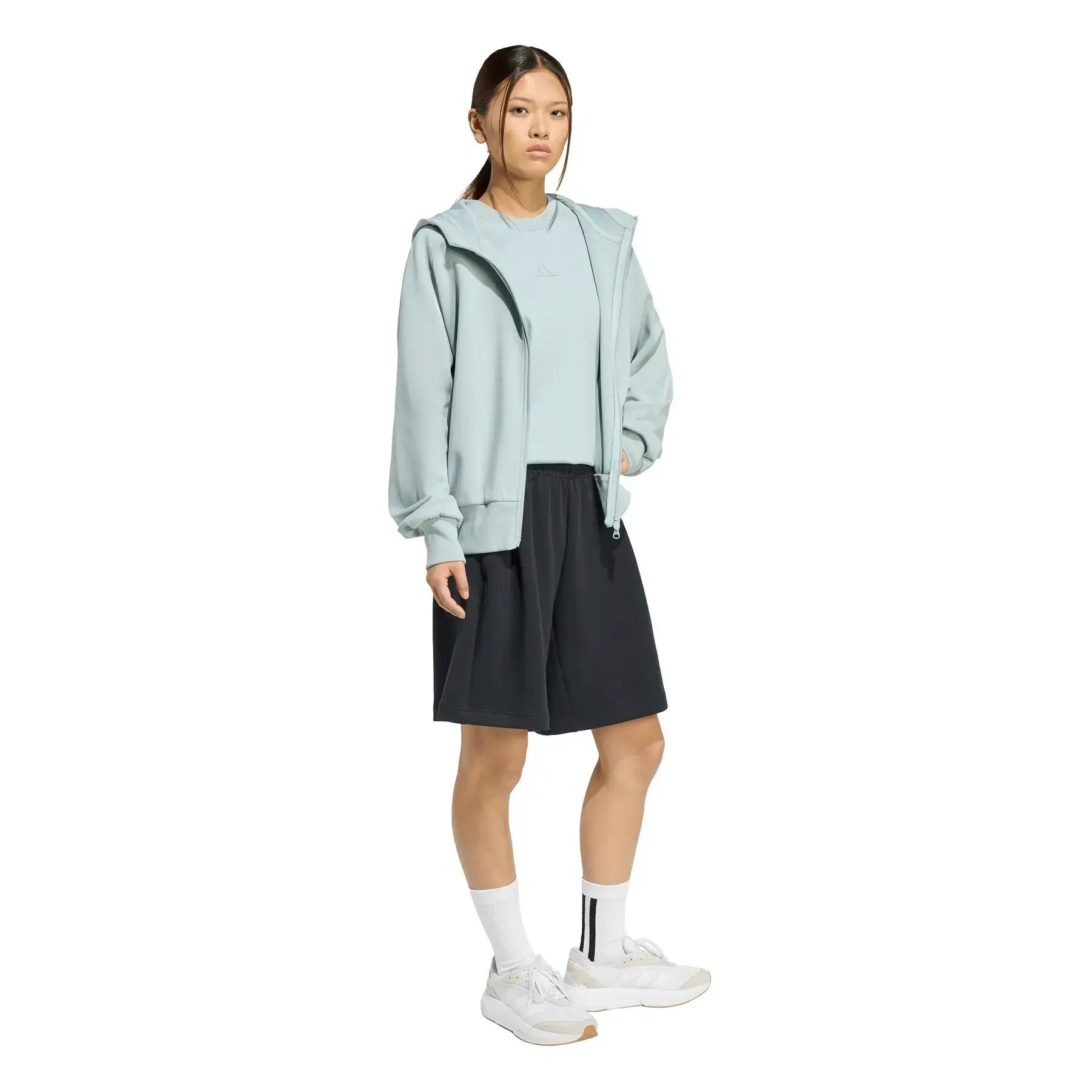 Felpa con cappuccio da donna adidas Soft Lux 4/6