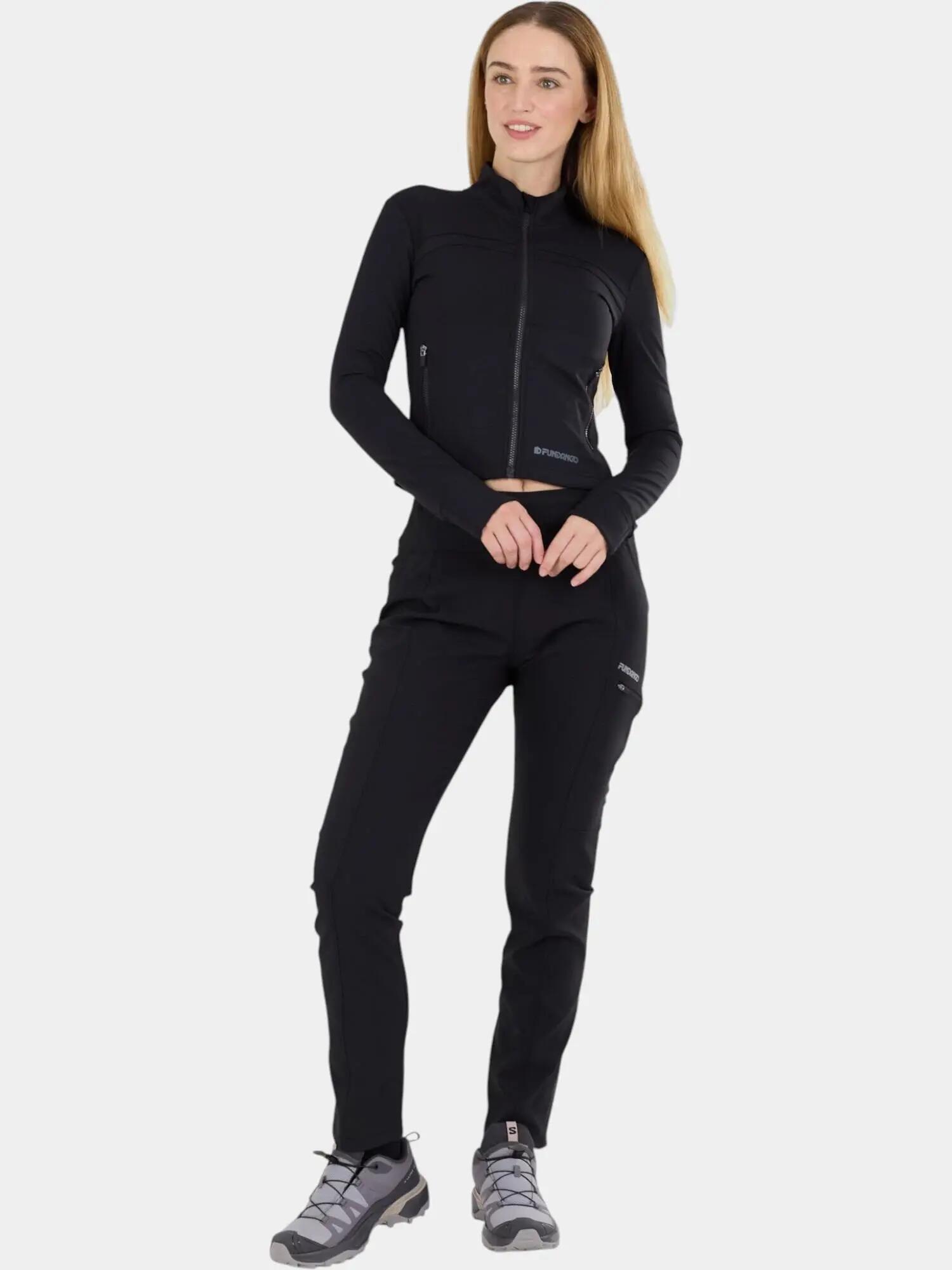 Dámské Sportovní Tričko Flow Thermo Zip Up 3/7