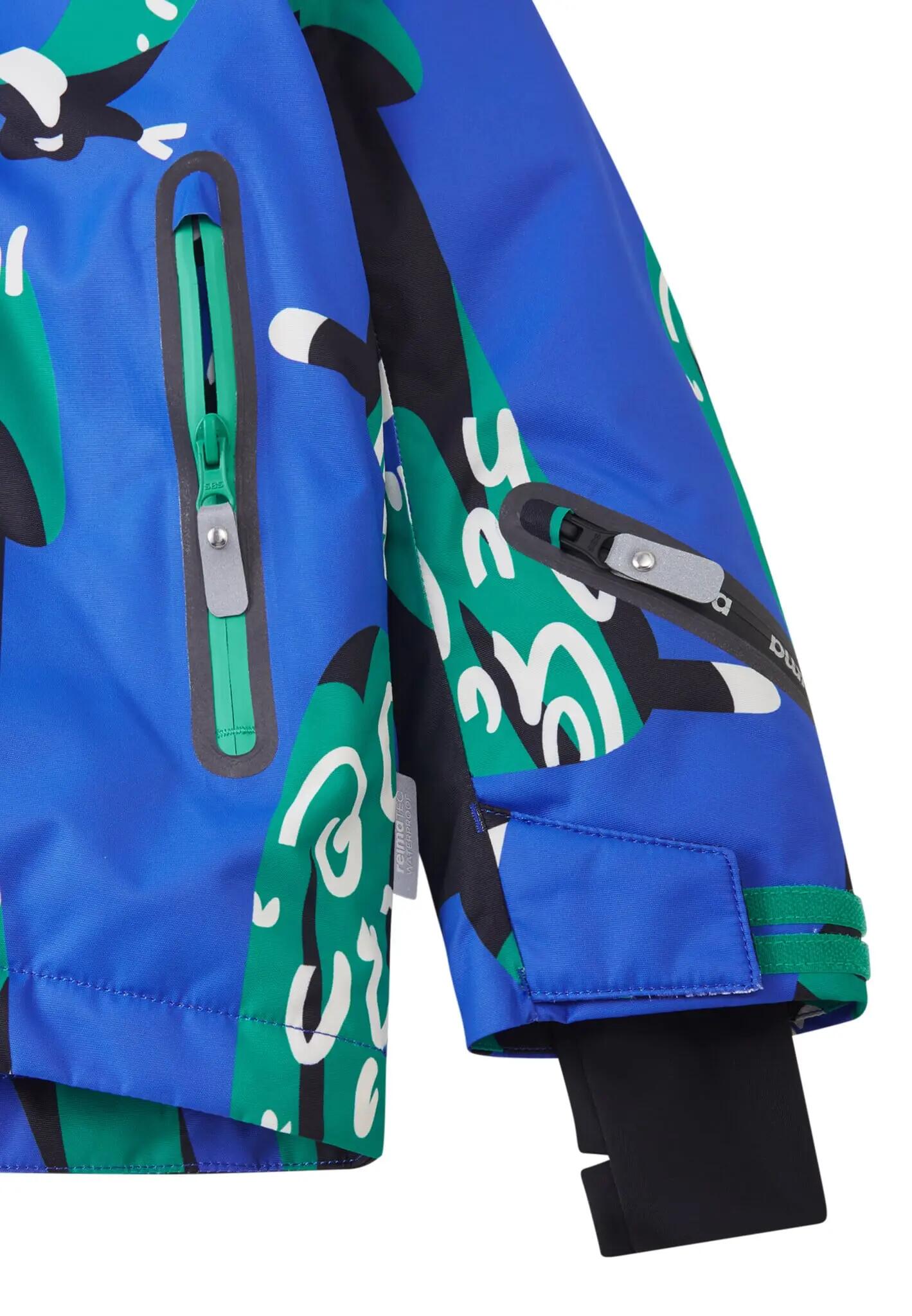 tec Kinder Skijacke Kairala Sparkly Blue 5/5