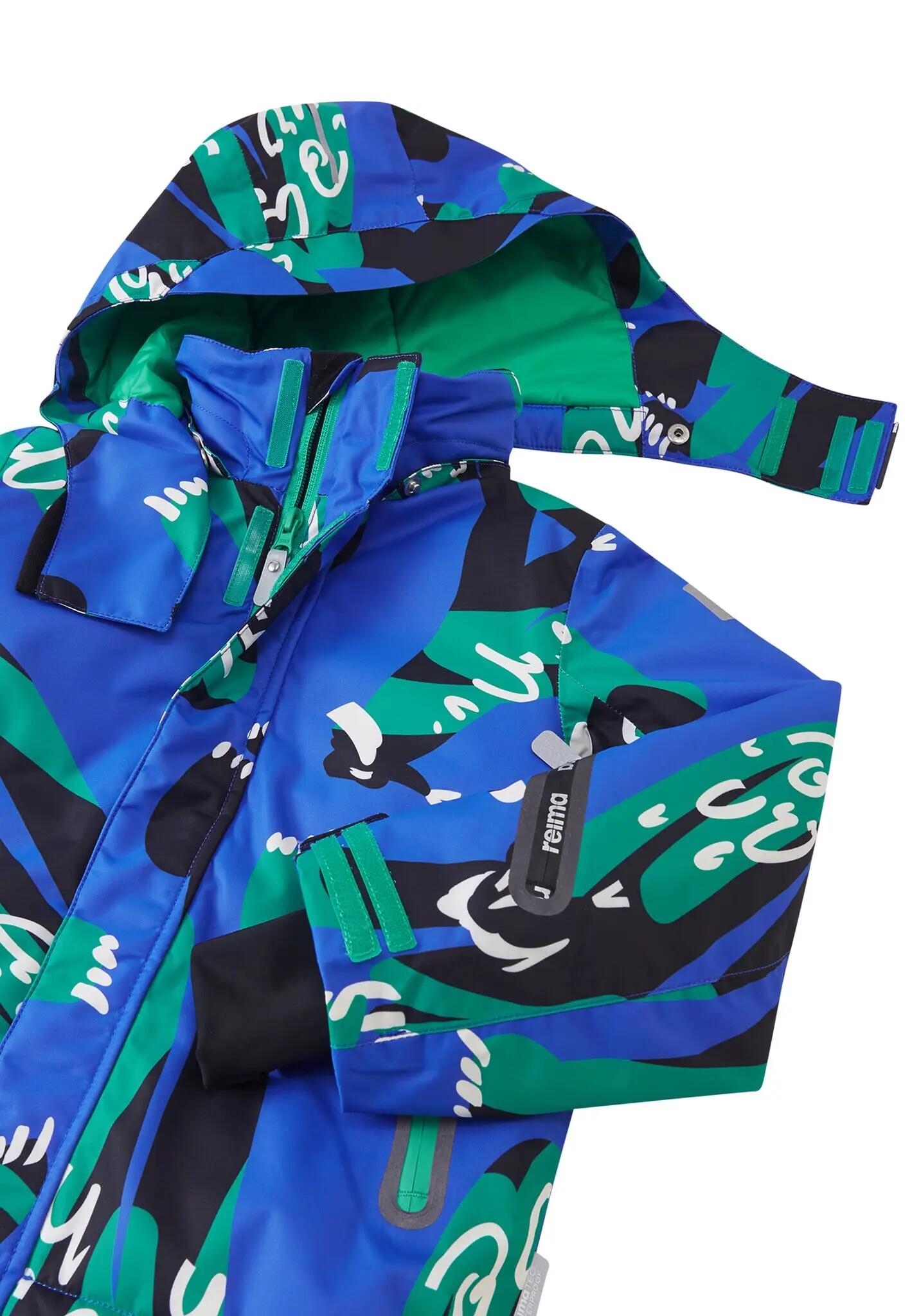 tec Kinder Skijacke Kairala Sparkly Blue 4/5