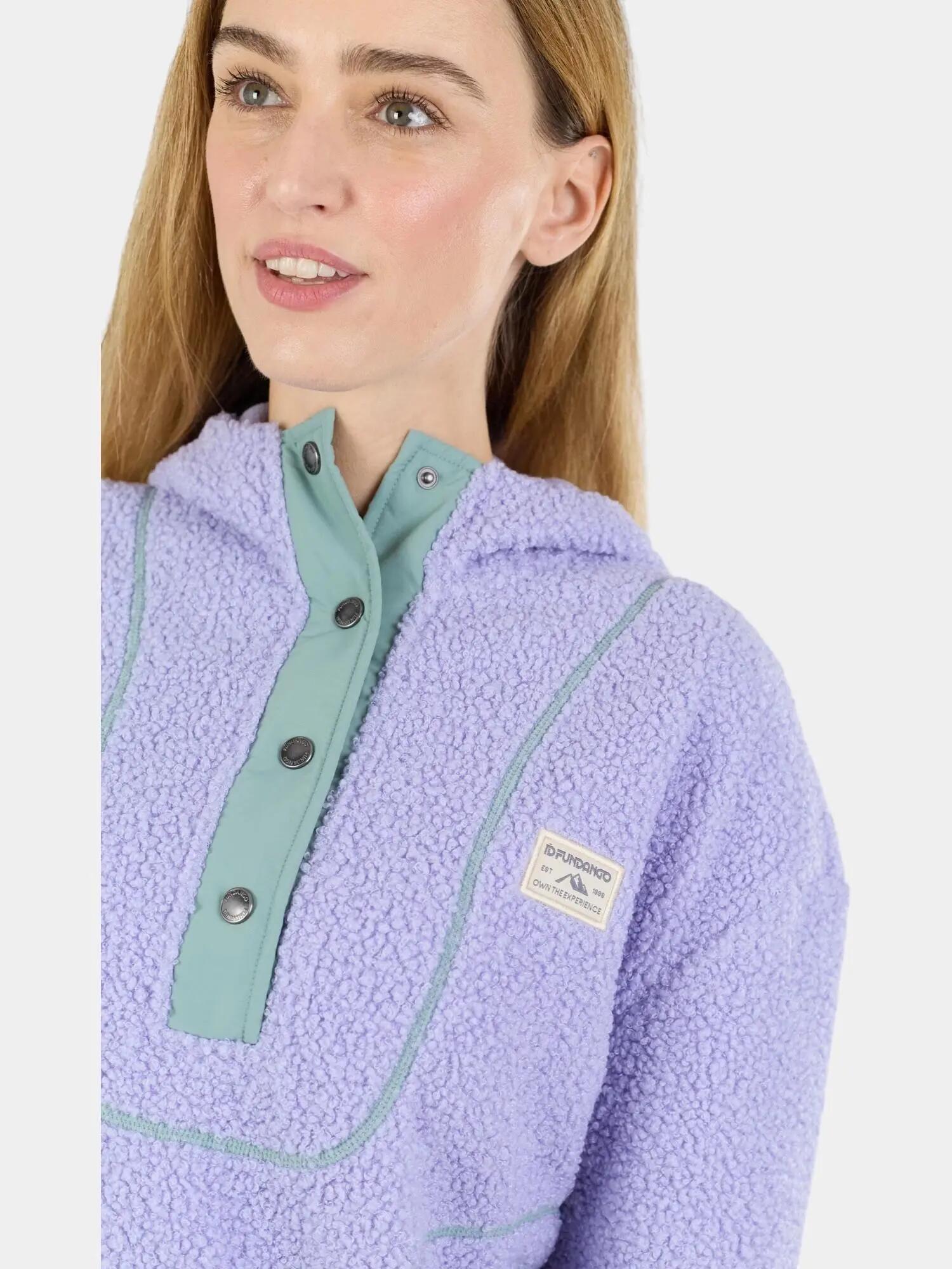 Pulover cu gluga Juniper Pile Jacket femei 6/7