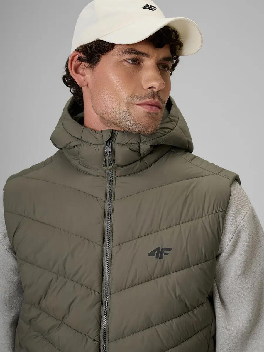 Bezrękawnik z wypełnieniem syntetycznym męski 4F 4/7
