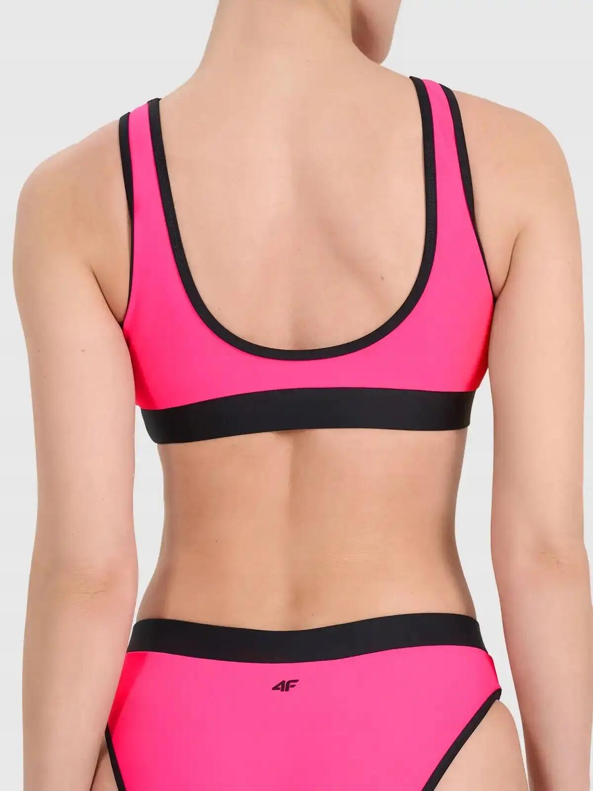 GÓRA OD BIKINI 4F STANIK DAMSKI KĄPIELOWY NA PLAŻĘ NA BASEN M F087 SS26 3/4