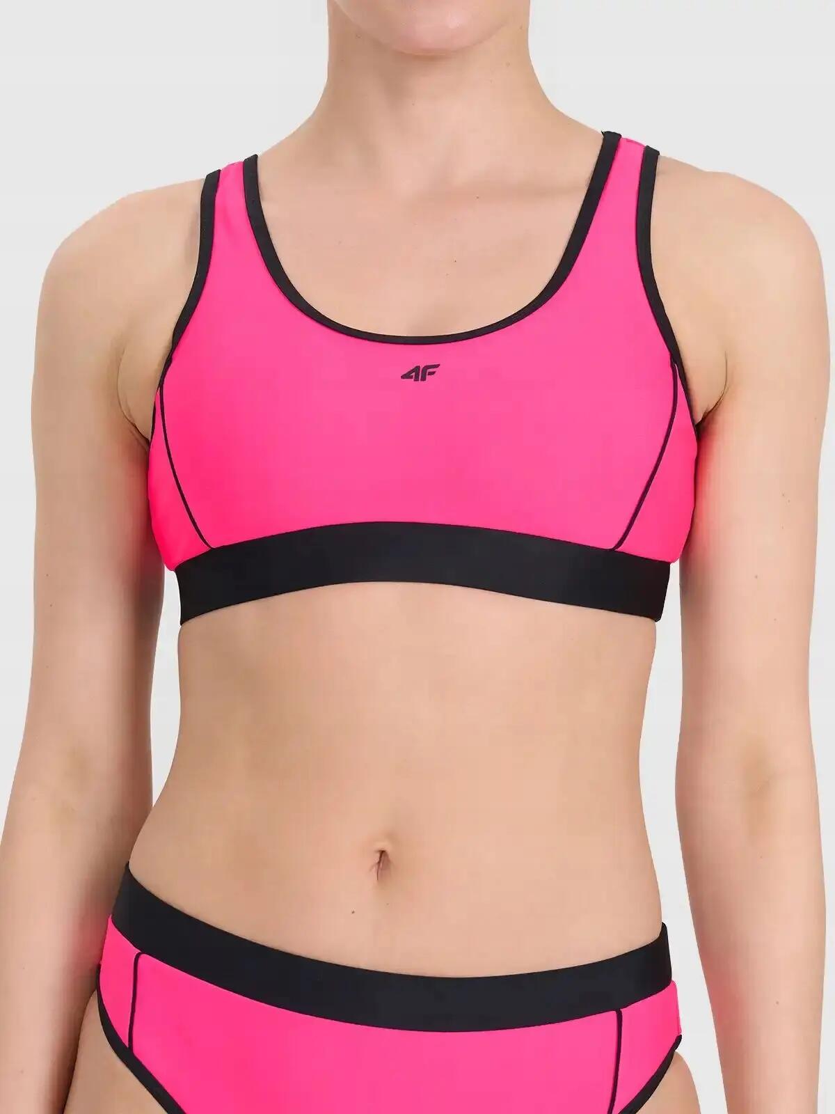GÓRA OD BIKINI 4F STANIK DAMSKI KĄPIELOWY NA PLAŻĘ NA BASEN M F087 SS26 2/4