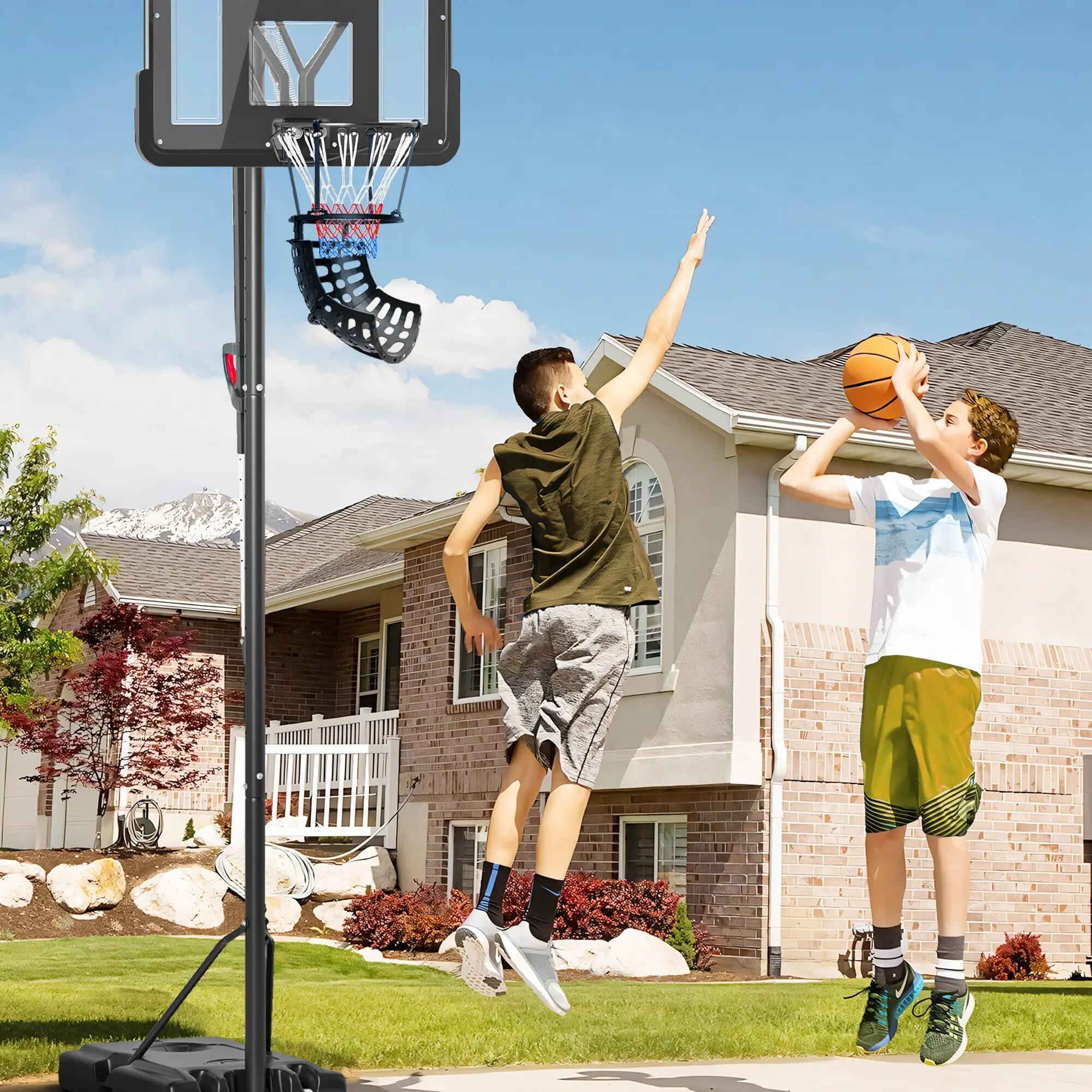 Panier de rebond pour basket-ball, réglable en hauteur, rotatif à 360° 9/9