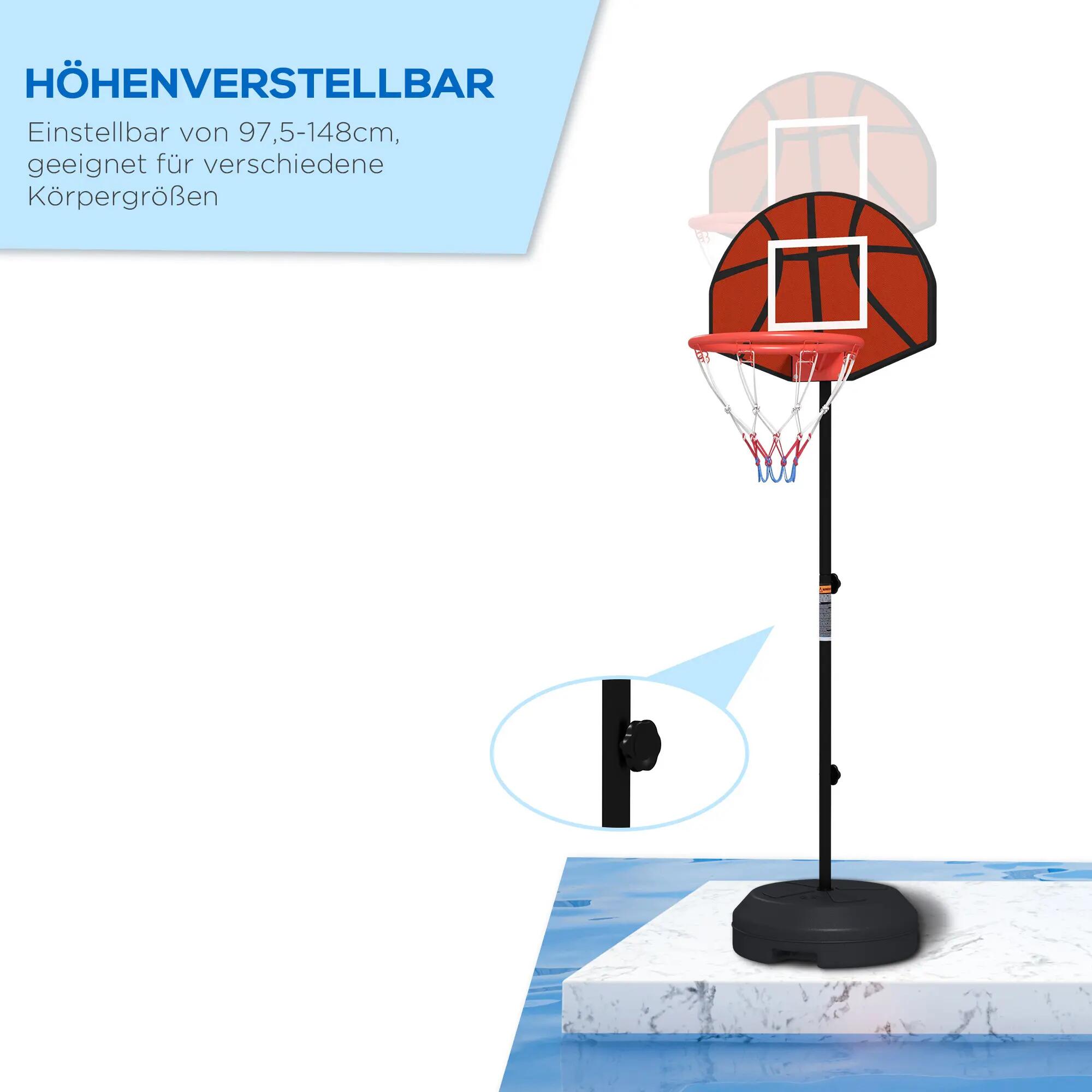 Support de basket-ball réglable en hauteur, cible magnétique pour fléchettes 7/9