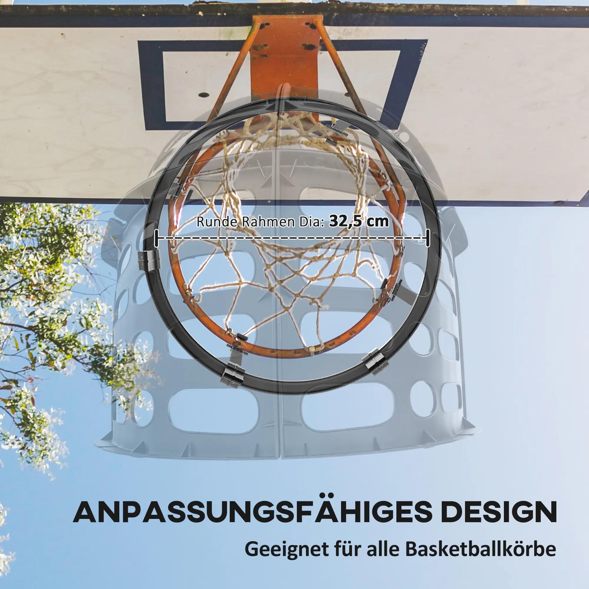 Panier de rebond pour basket-ball, réglable en hauteur, rotatif à 360° 5/9