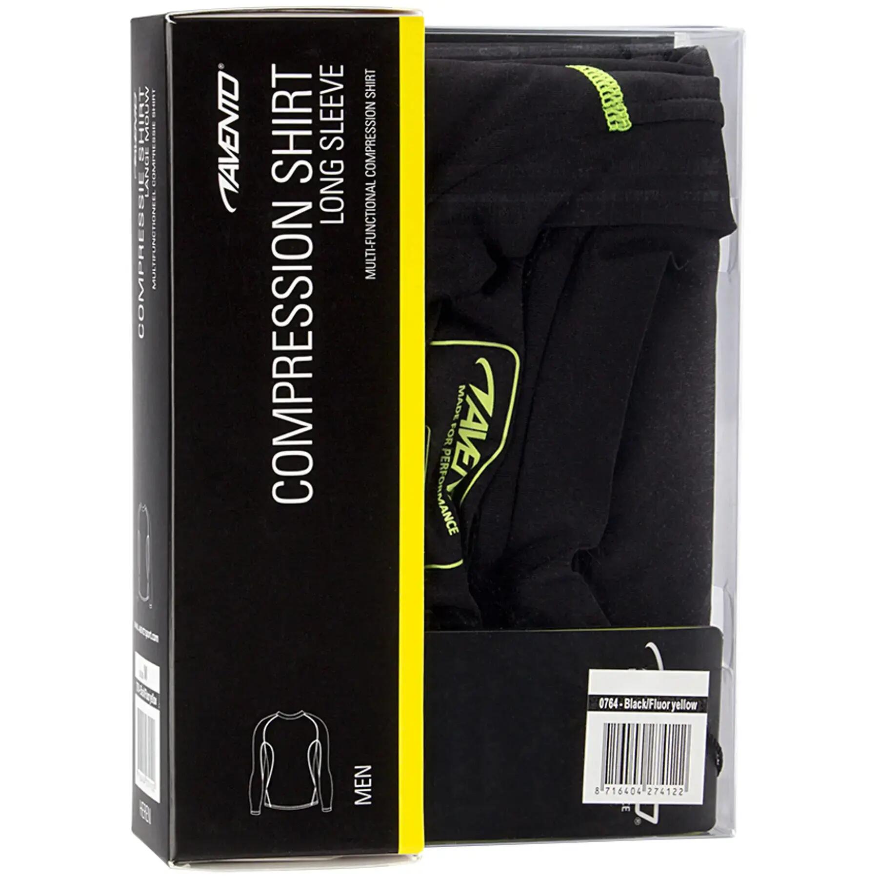 Maillot de compression à manches longues Avento 4/4