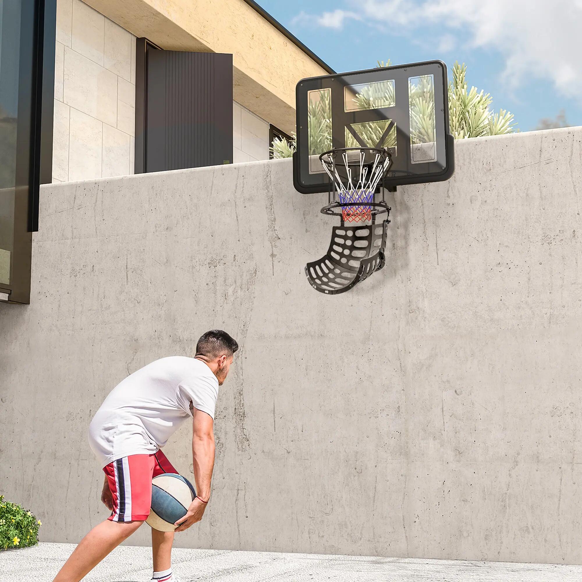 Panier de rebond pour basket-ball, réglable en hauteur, rotatif à 360° 3/9