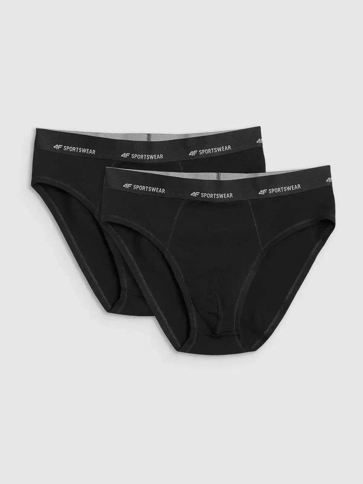 SLIPY MĘSKIE 4F KOMPLET ZESTAW BIELIZNY BAWEŁNIANEJ 2PAK XL M081 SS26 3/5