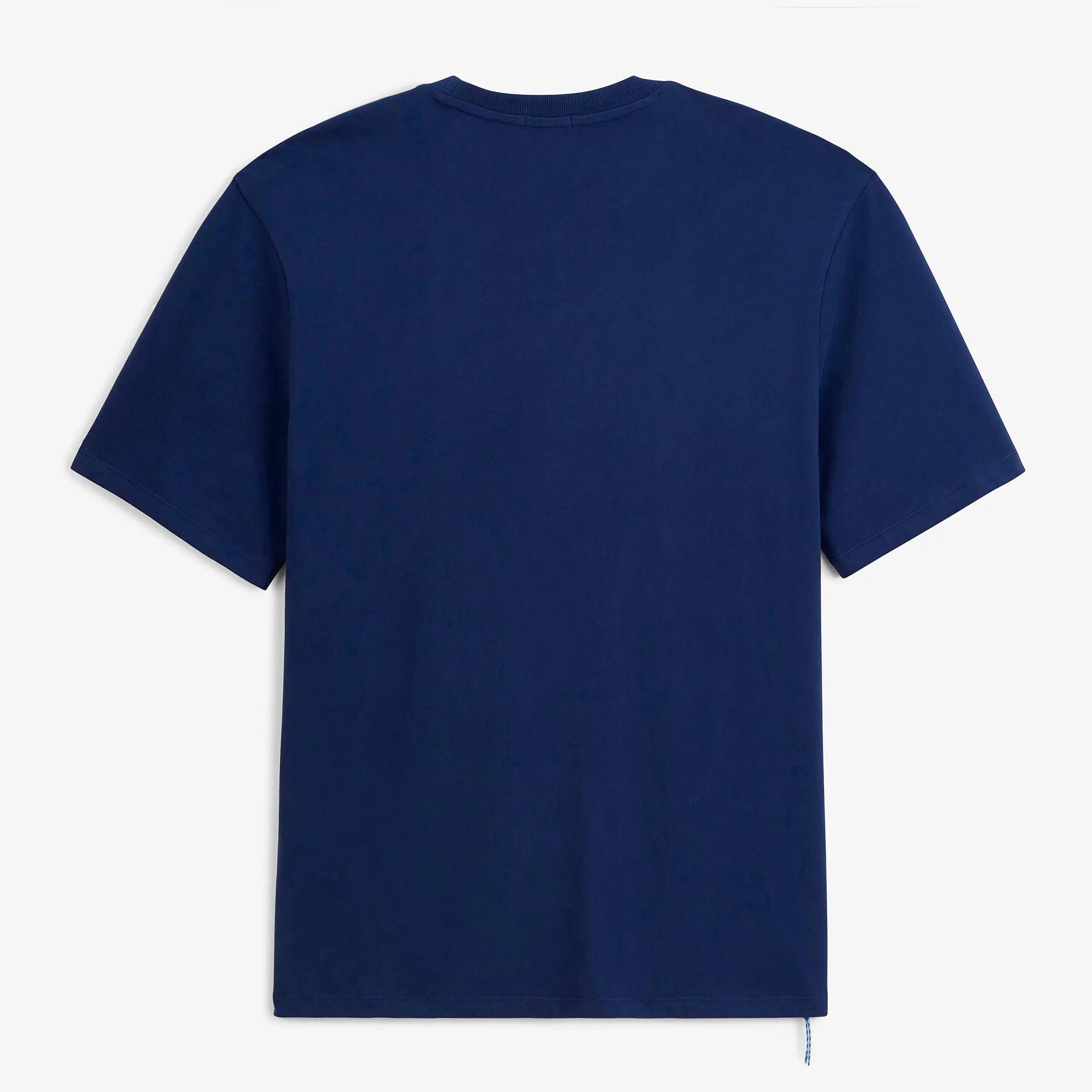 T-shirt manches courtes Thor SBPLAY coupe oversize bleu marine 3/6