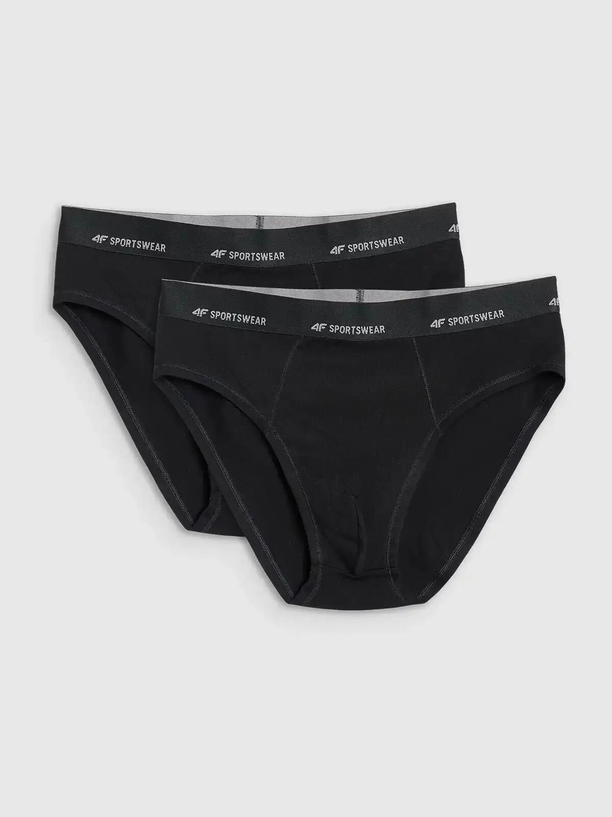 SLIPY MĘSKIE 4F KOMPLET ZESTAW BIELIZNY BAWEŁNIANEJ 2PAK XL M081 SS26 2/5