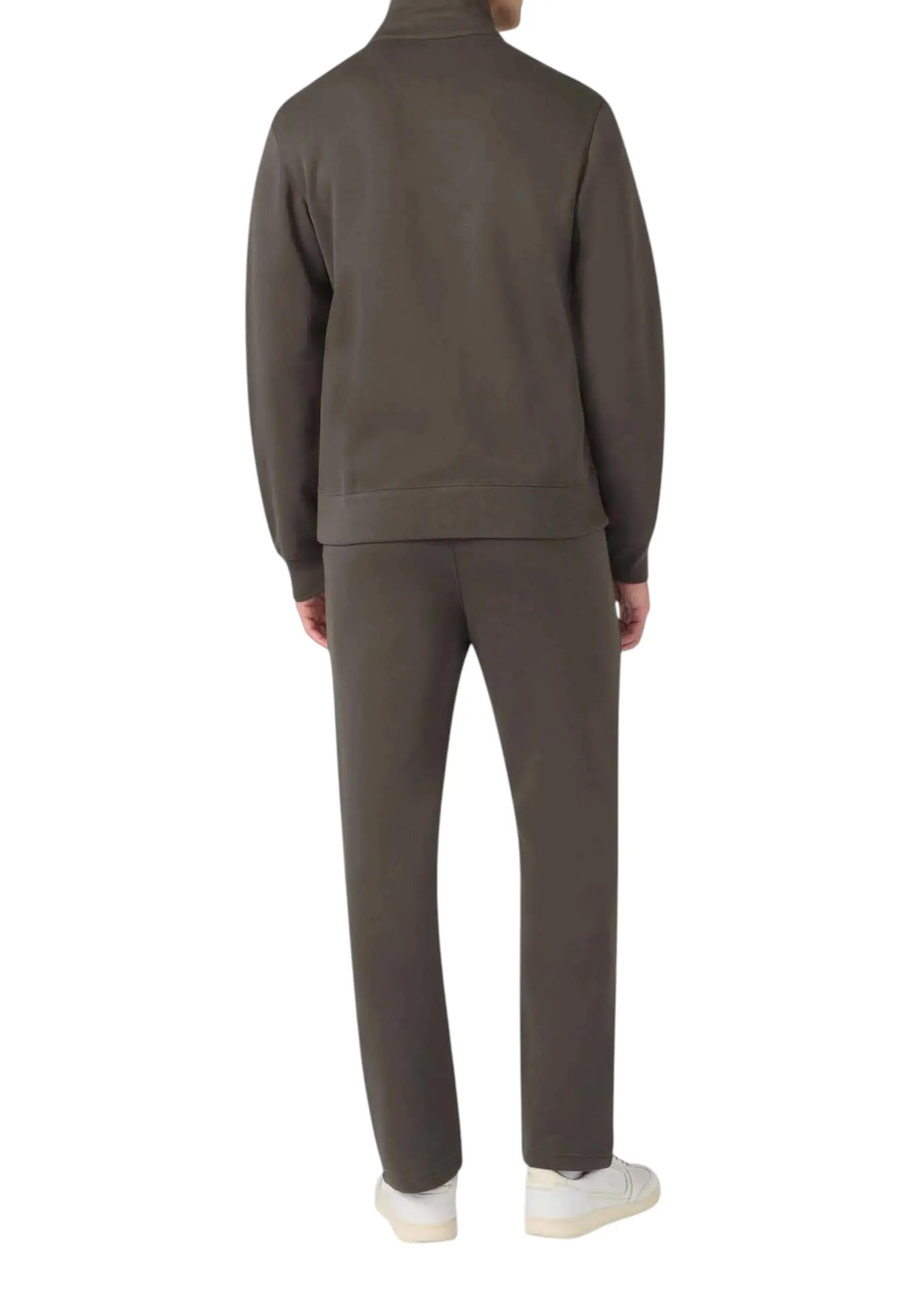 Champion - Heren Trainingspak Full Zip Gevoerd Small Script, Groen 2/5