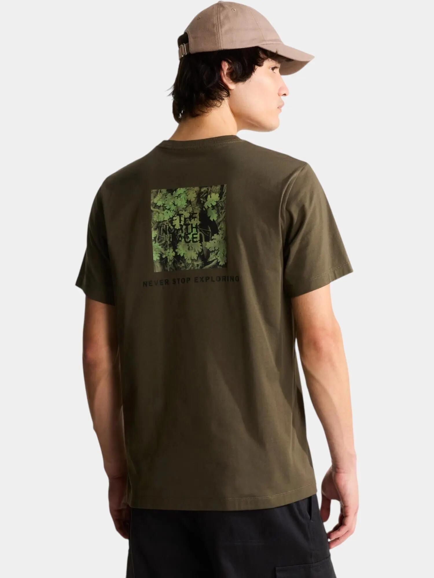 Férfi M Yosemite Oak Box Nse Regular Ss Tee rövid ujjú póló 2/6