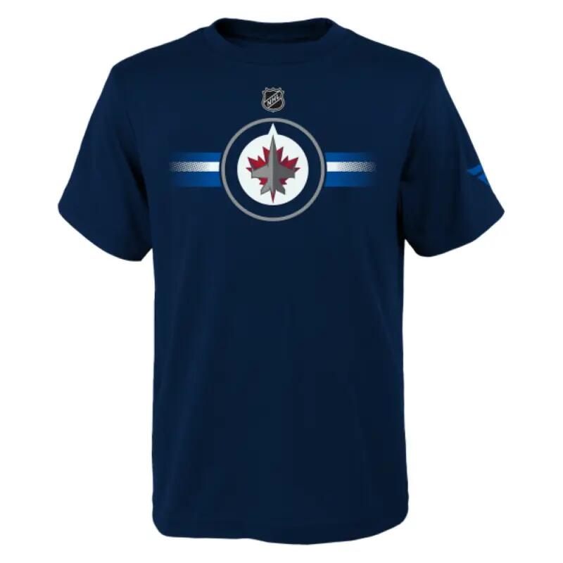 OUTERSTUFF Fanatics Apro Logo S/S Cotton Junior koszulka granatowa 1/1