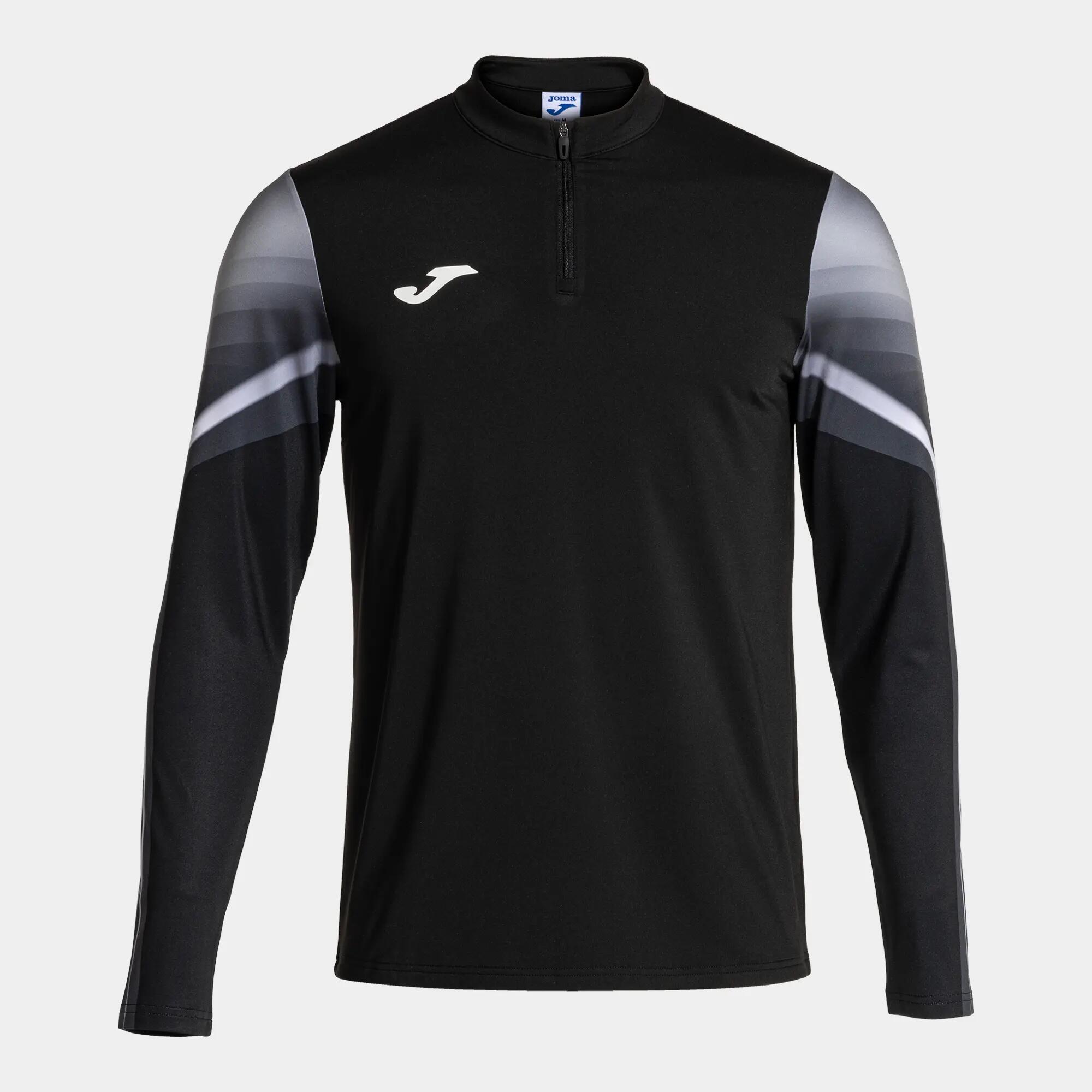 Sweat-Shirt Running Homme Joma Elite XI Noir 5/5